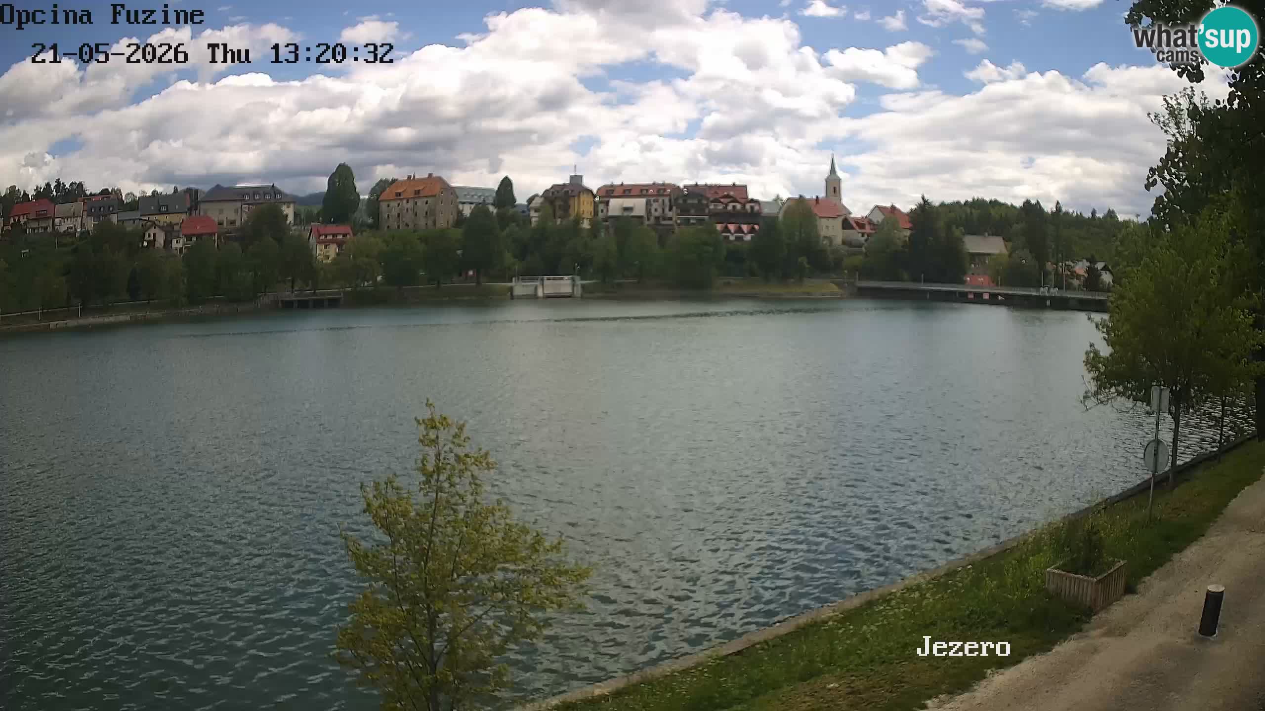 Kamera v živo Bajersko Jezero Fužine