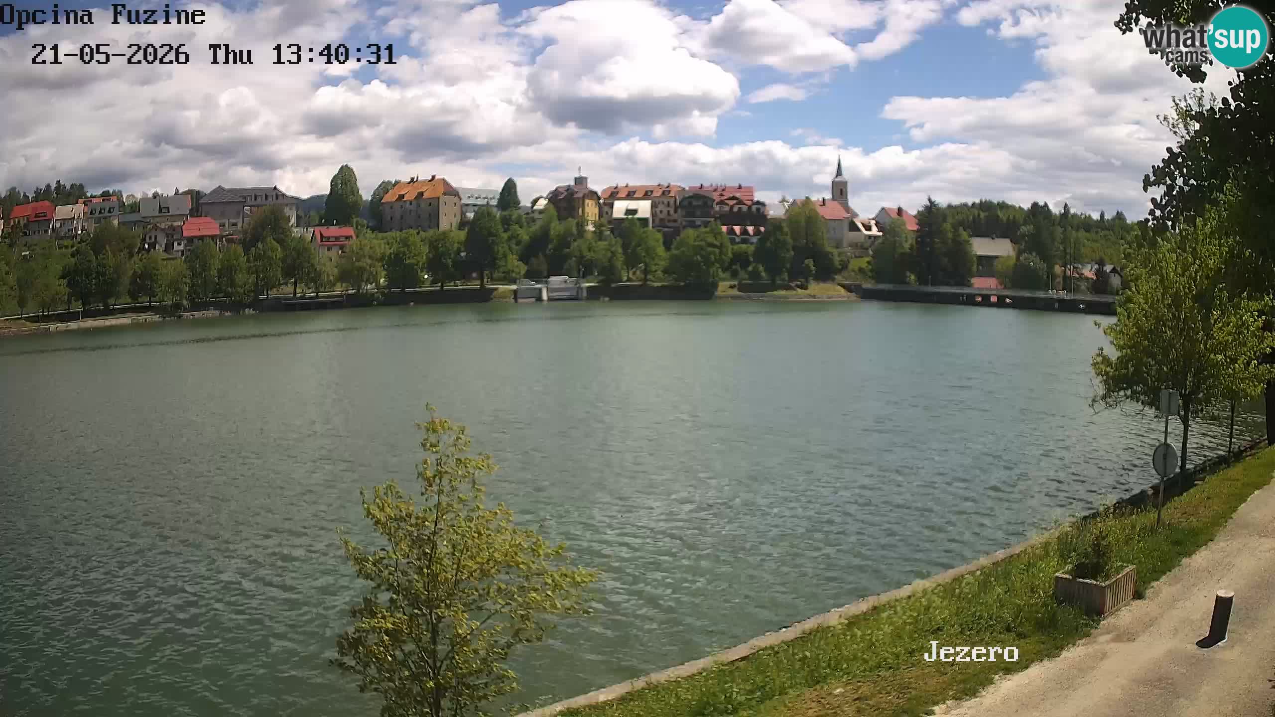 Bajersko Jezero camera en vivo lago Bajer Fužine