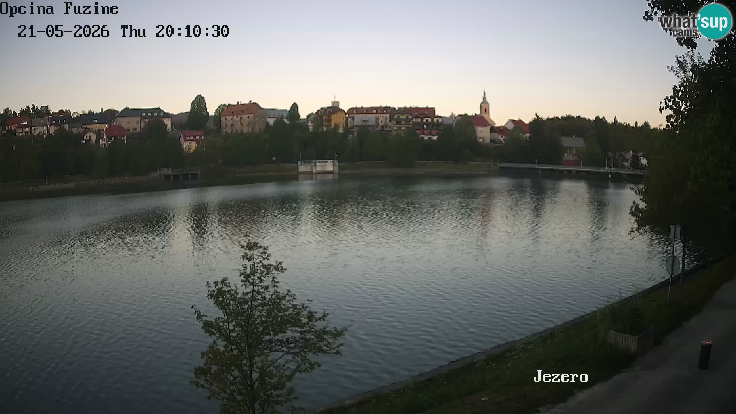 Kamera v živo Bajersko Jezero Fužine