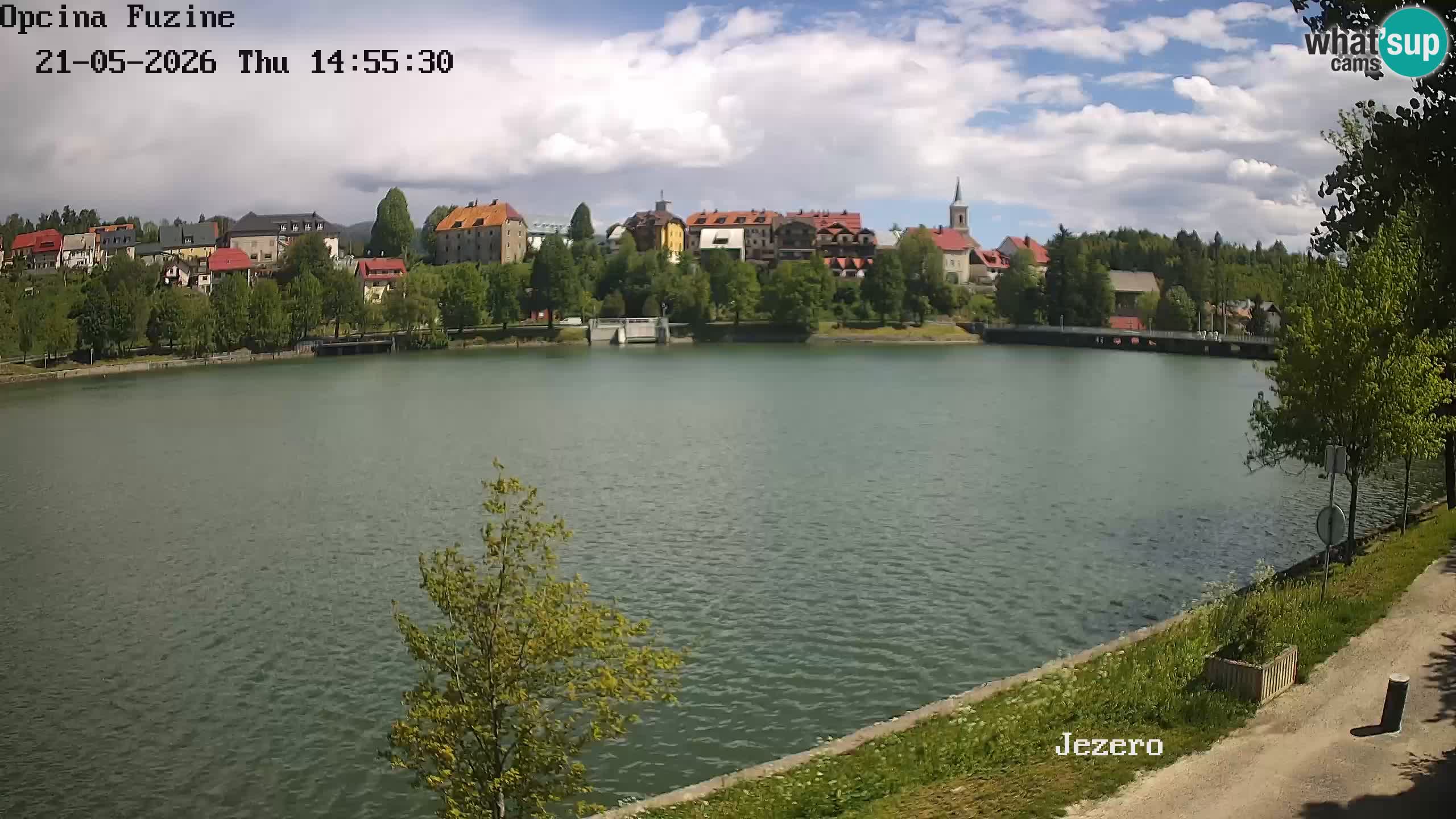 Lago Bajer livecam Bajersko Jezero Fužine