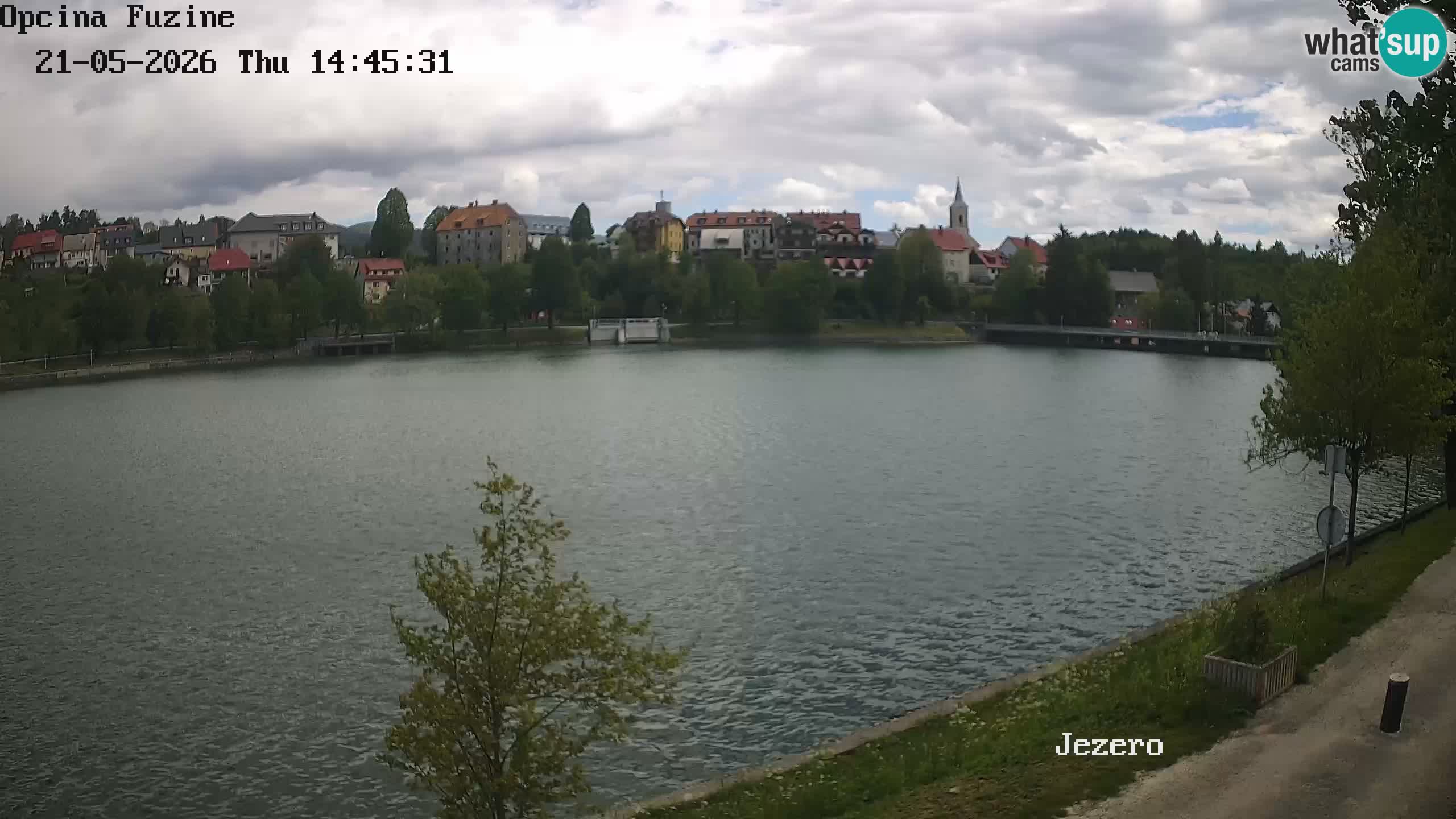 Lago Bajer livecam Bajersko Jezero Fužine