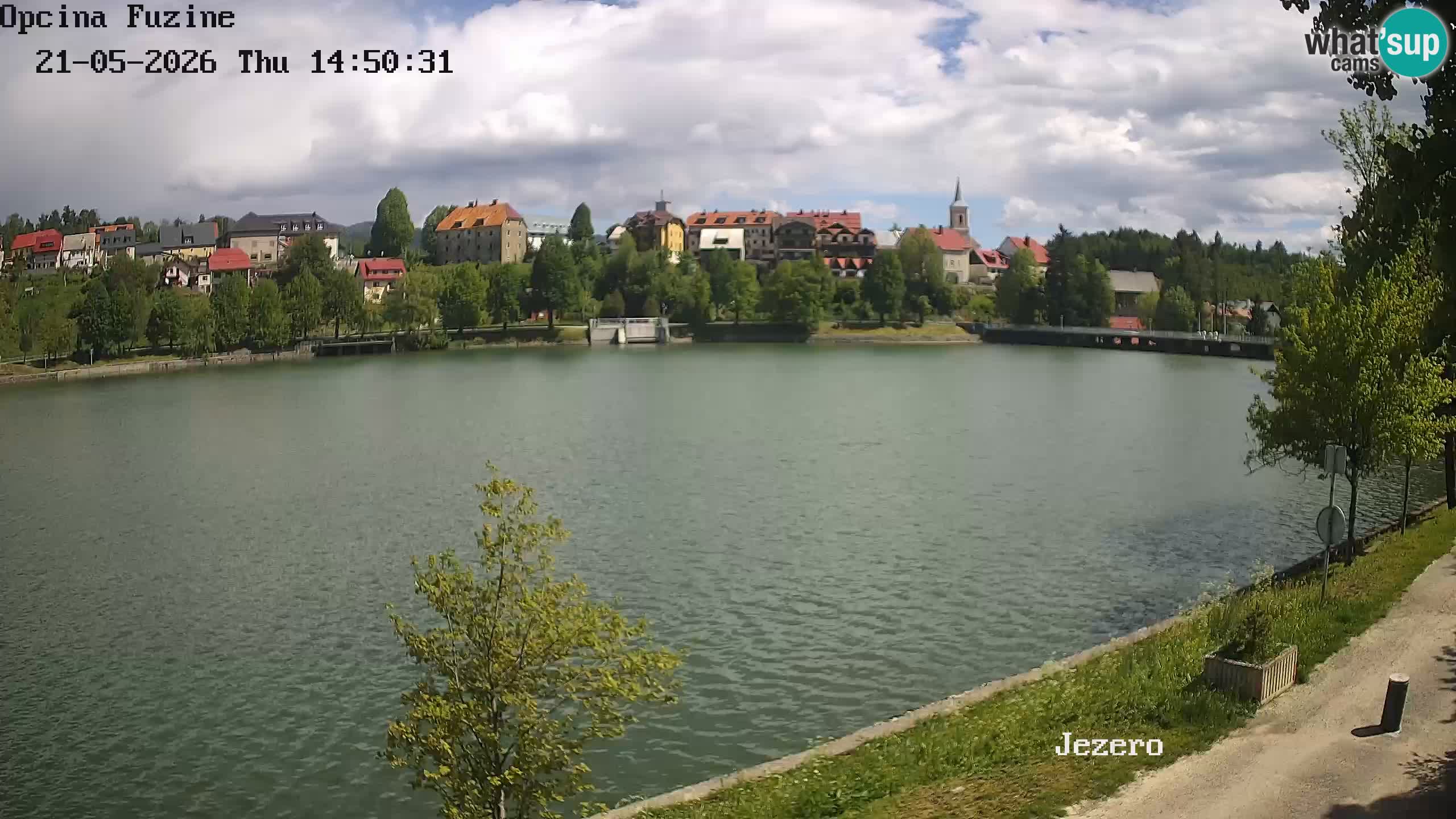 Kamera v živo Bajersko Jezero Fužine