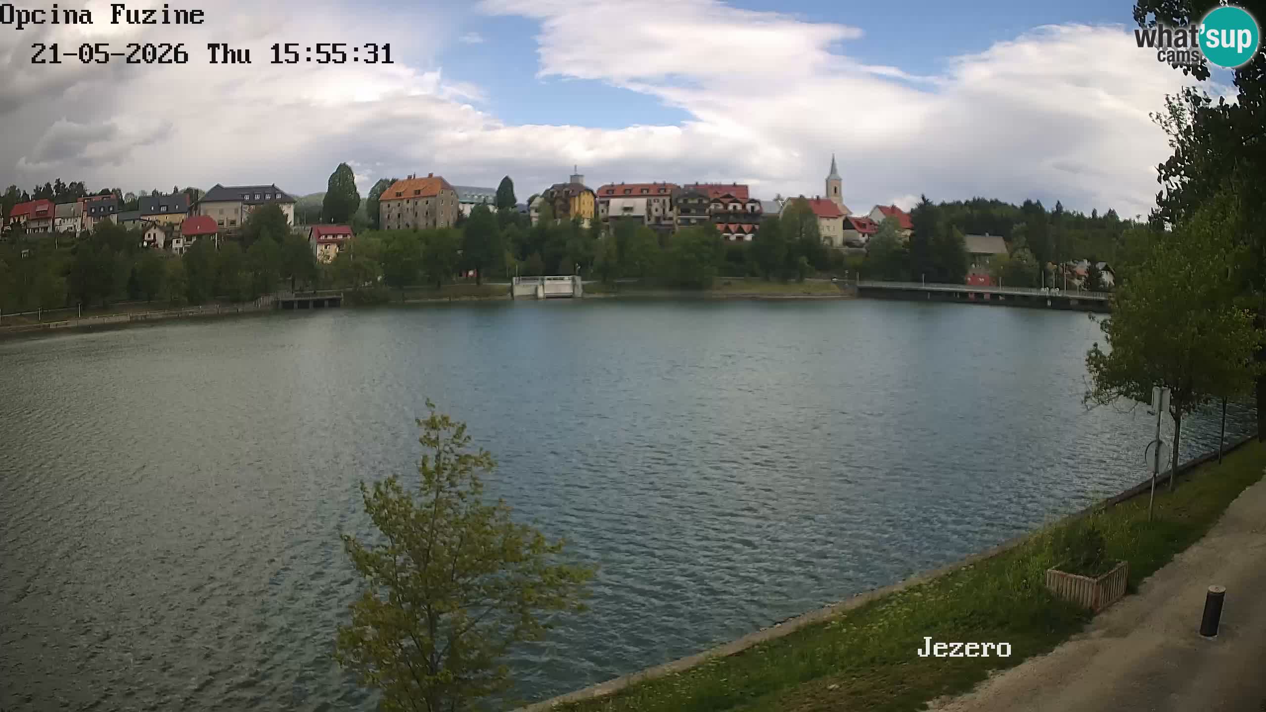 Lago Bajer livecam Bajersko Jezero Fužine