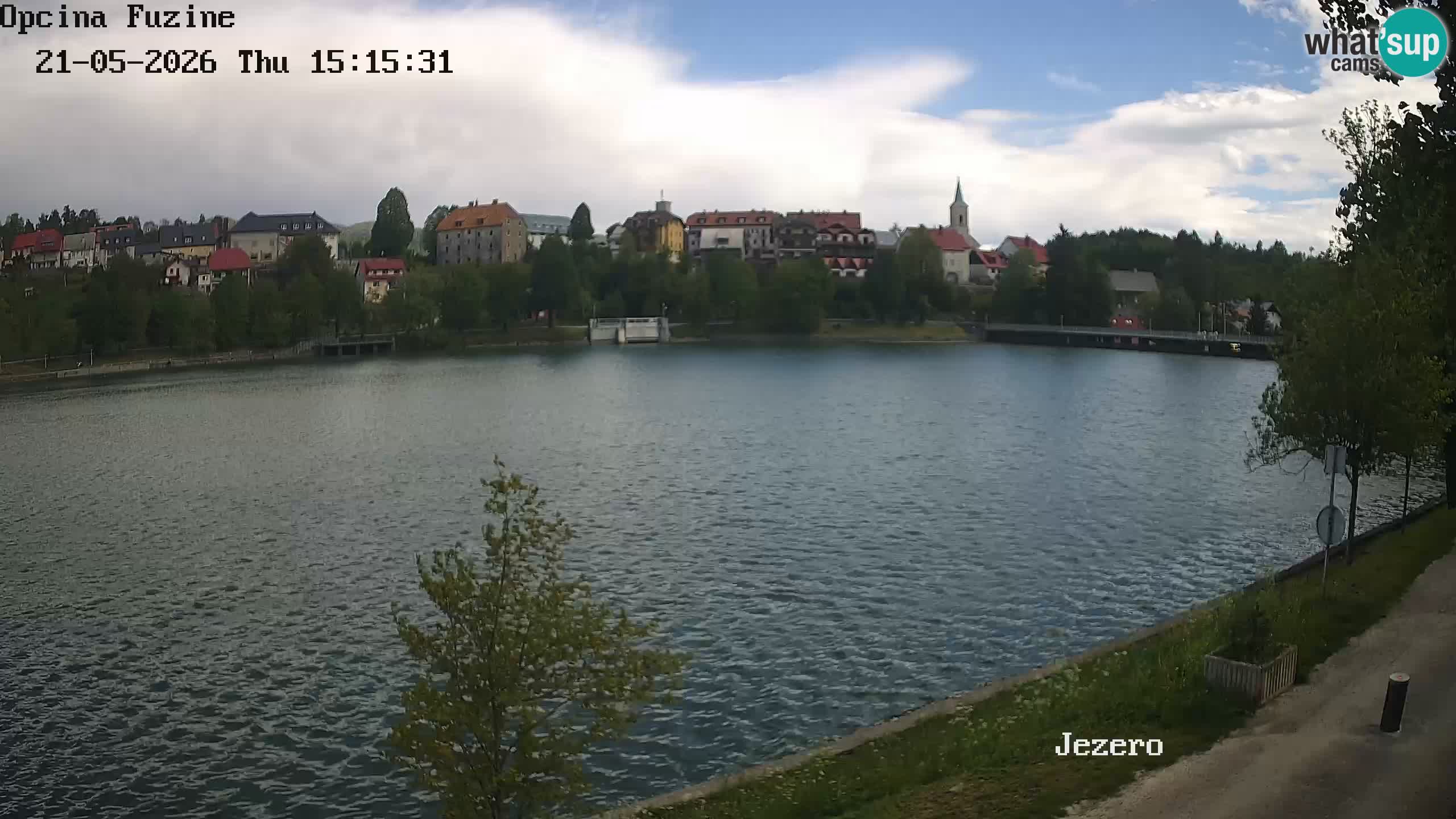Kamera v živo Bajersko Jezero Fužine