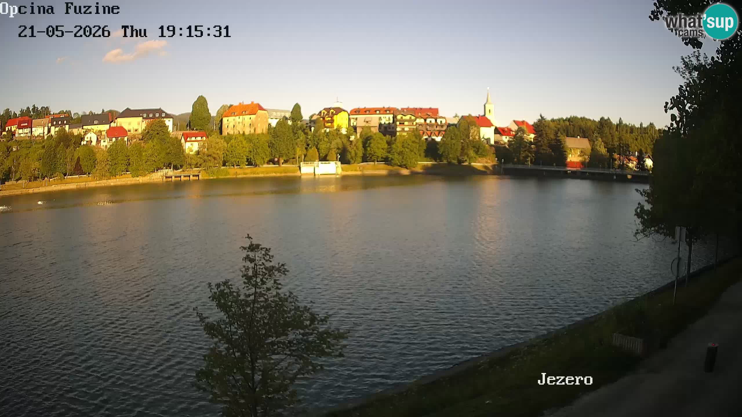 Bajersko Jezero camera en vivo lago Bajer Fužine