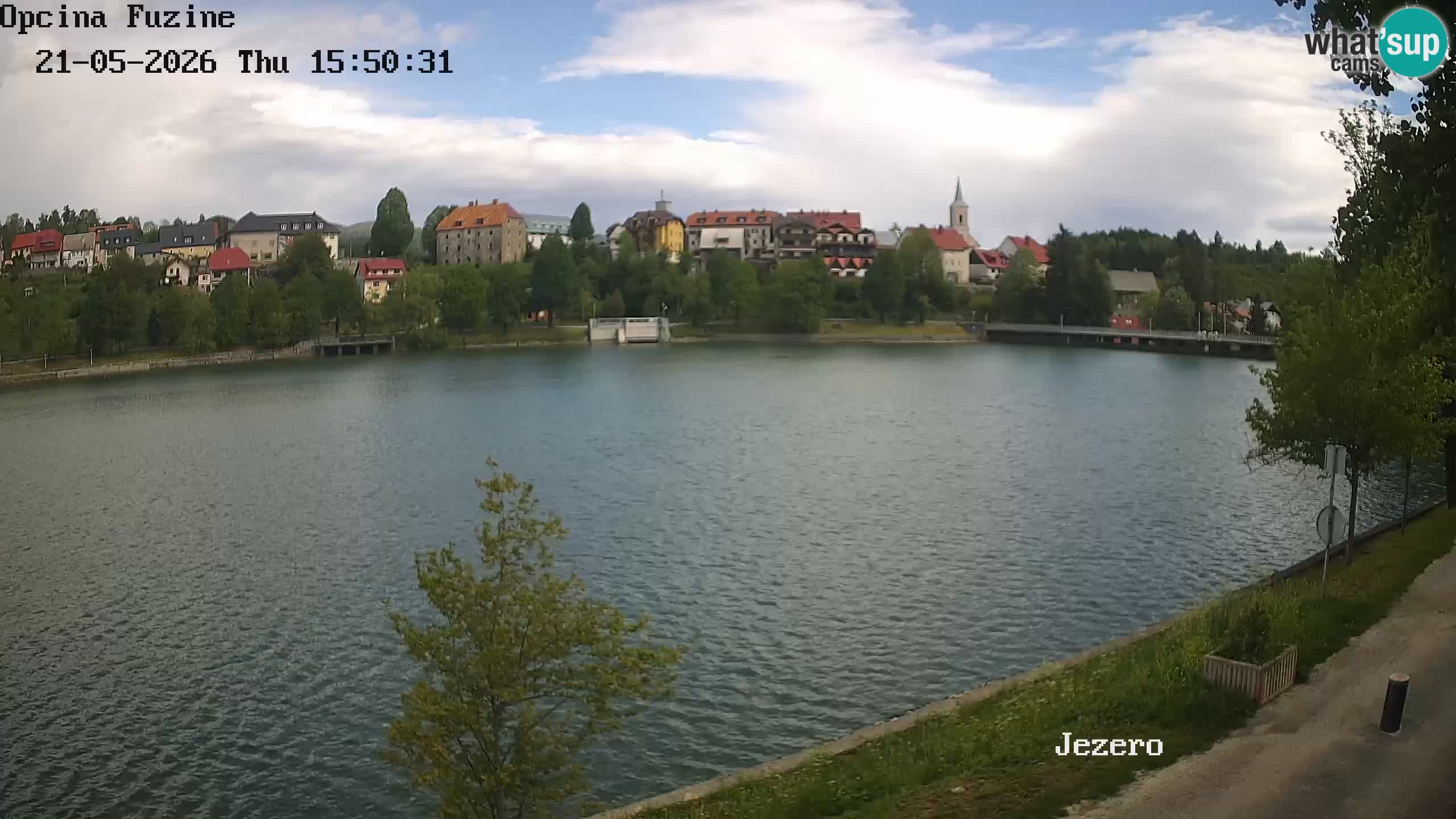 Bajersko Jezero camera en vivo lago Bajer Fužine