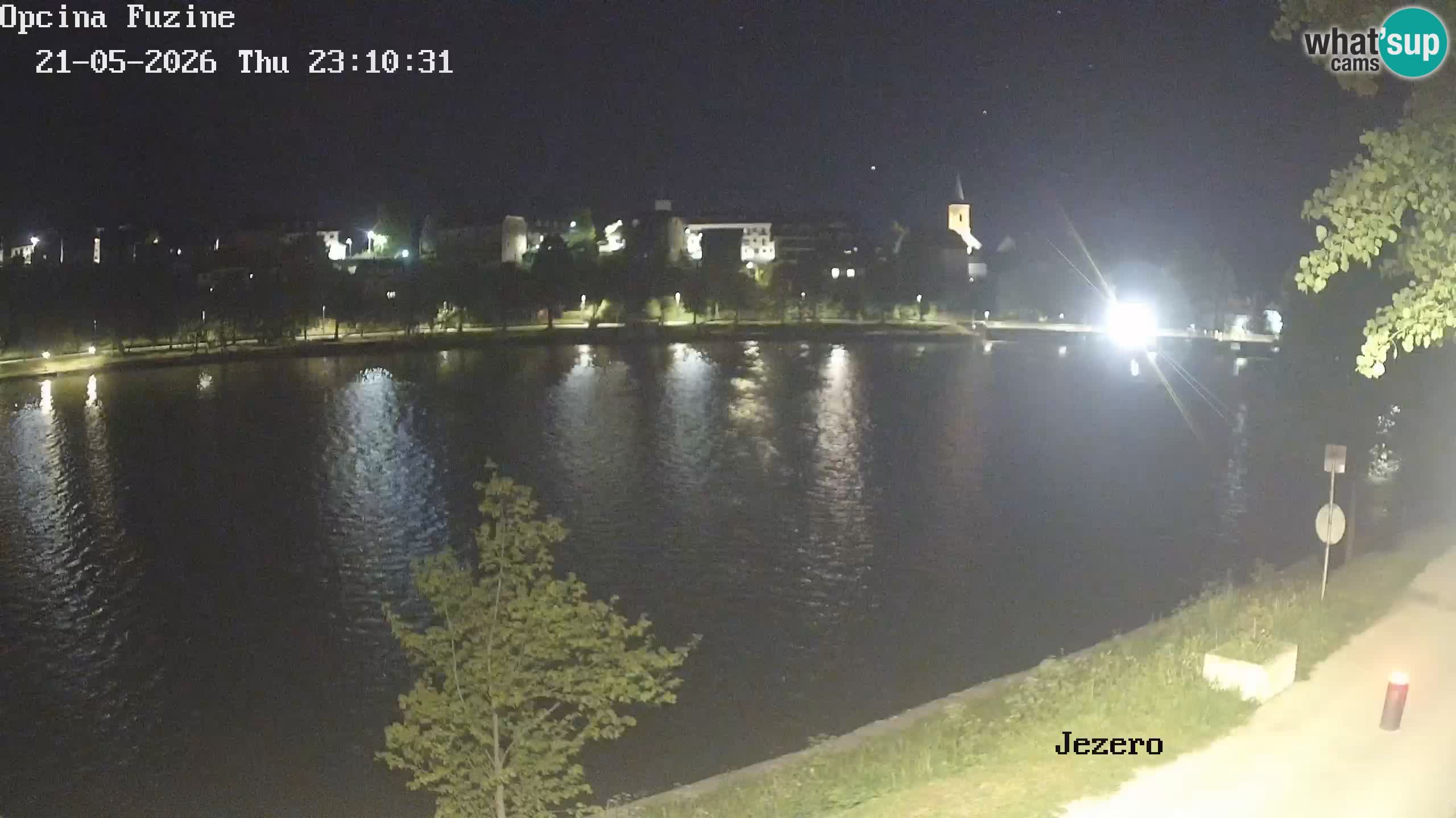 Kamera v živo Bajersko Jezero Fužine