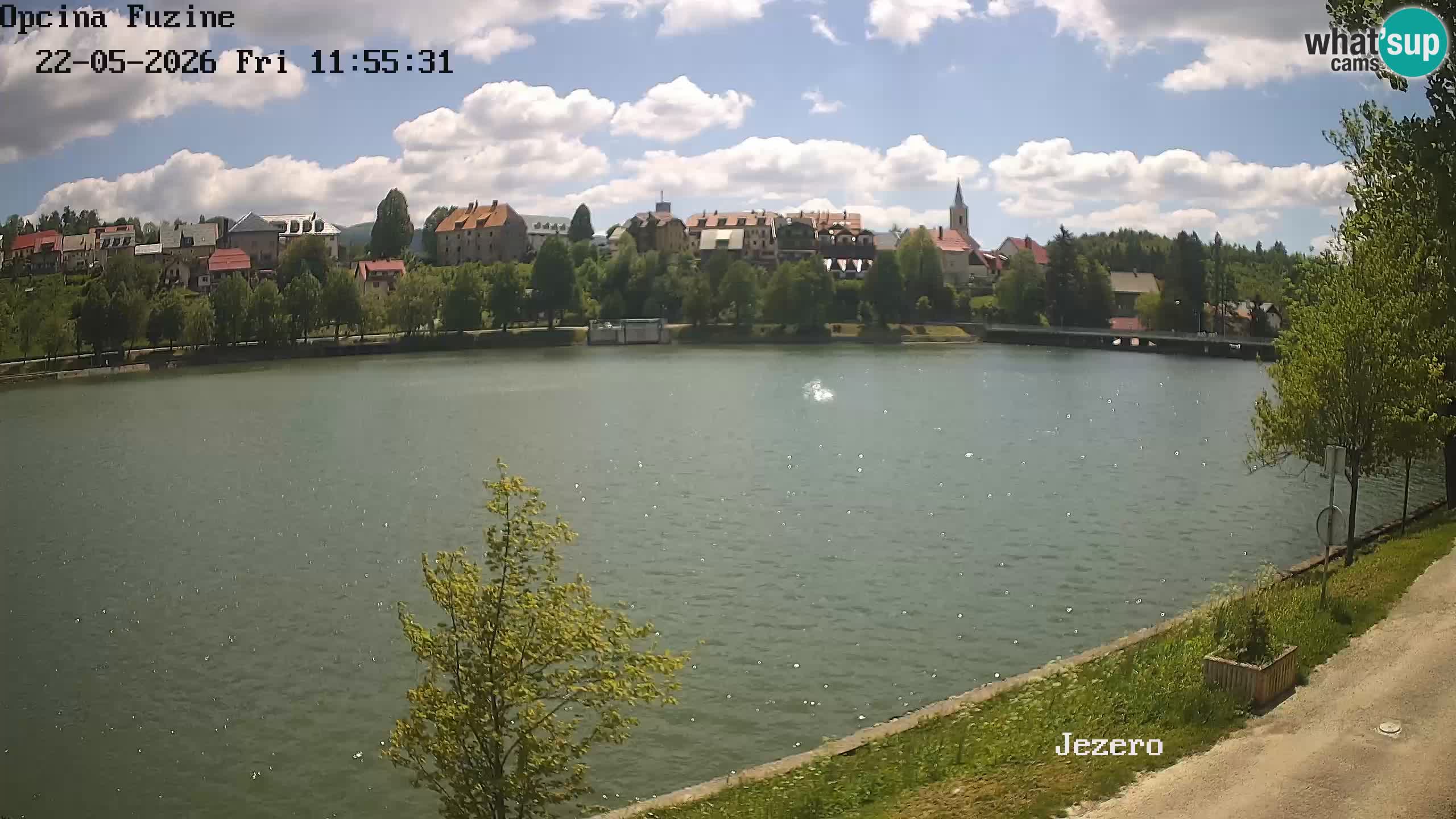 Lago Bajer livecam Bajersko Jezero Fužine