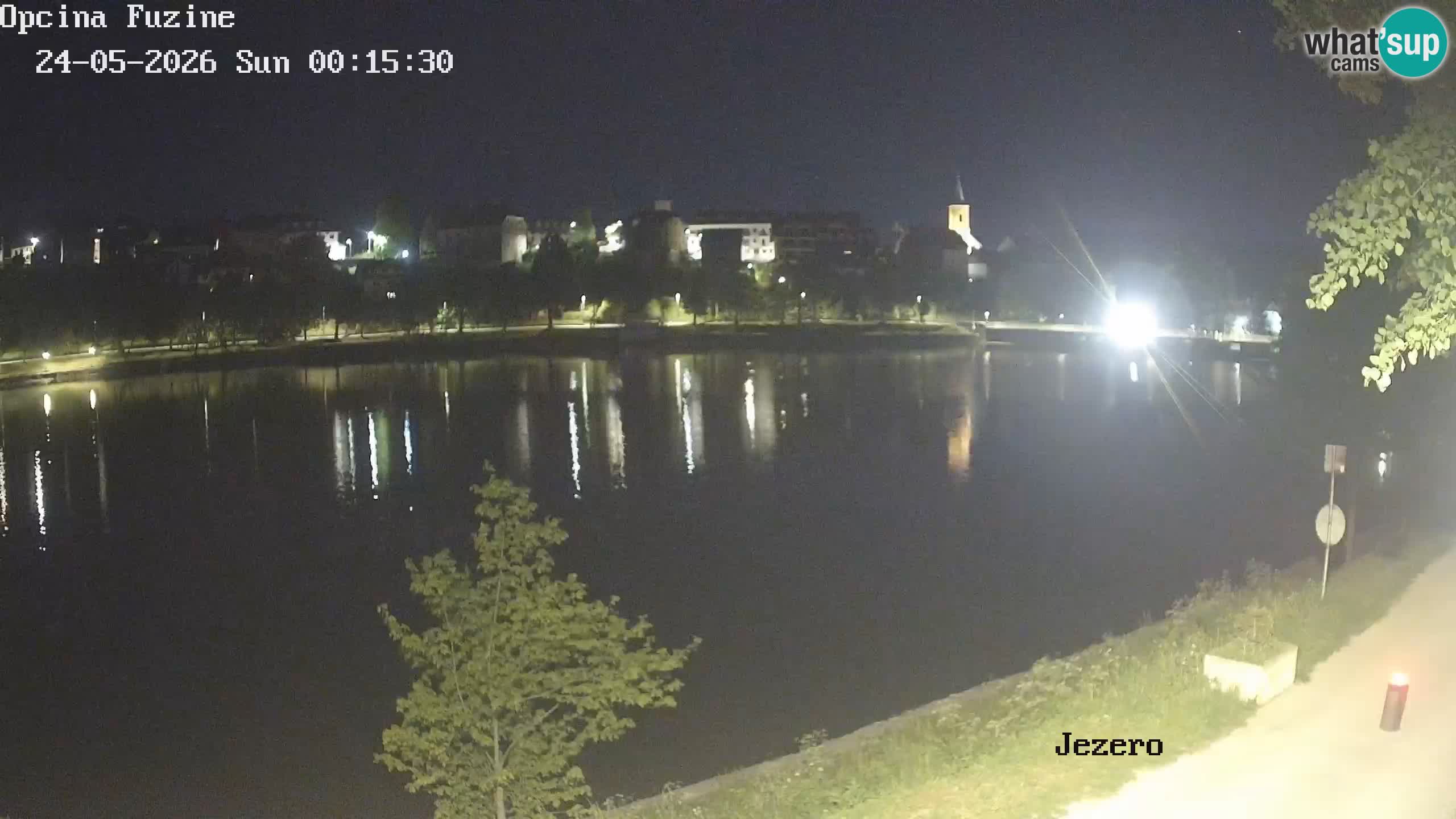 Bajersko Jezero camera en vivo lago Bajer Fužine