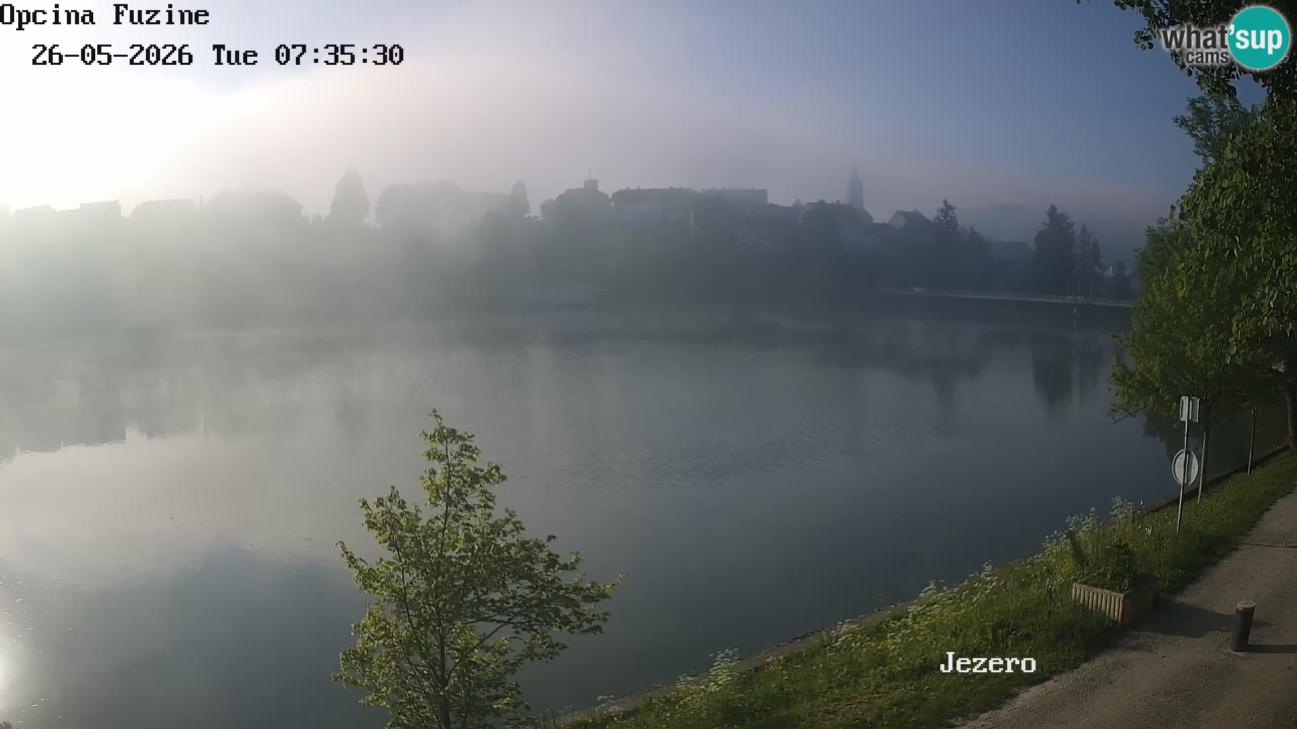 Bajersko Jezero camera en vivo lago Bajer Fužine
