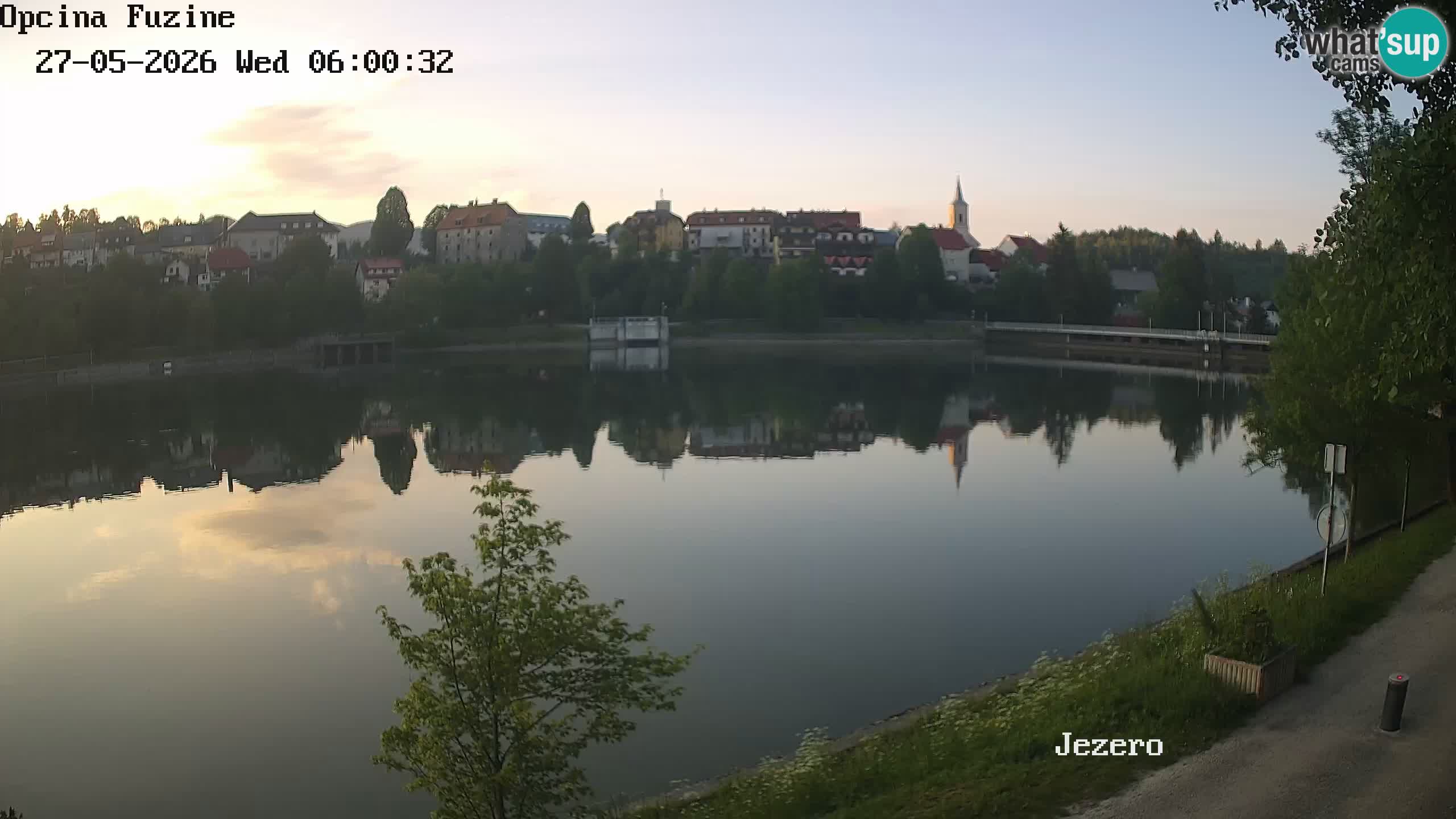 Bajersko Jezero camera en vivo lago Bajer Fužine