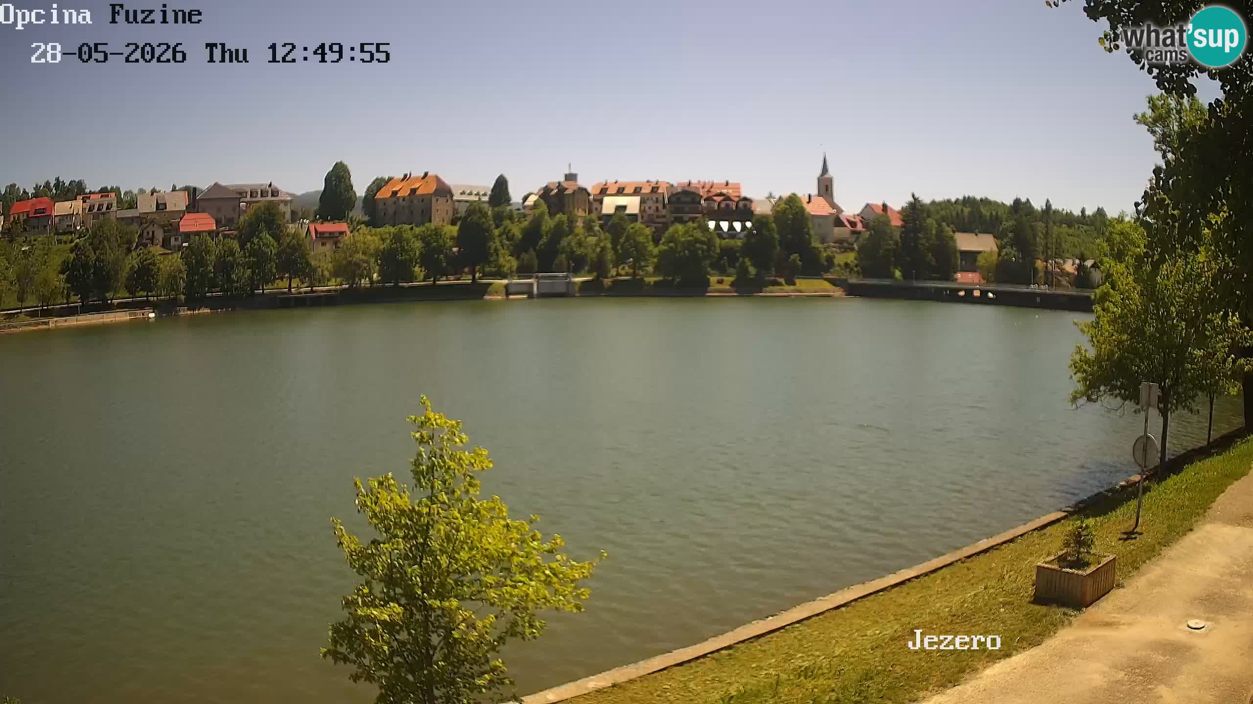 Lago Bajer livecam Bajersko Jezero Fužine
