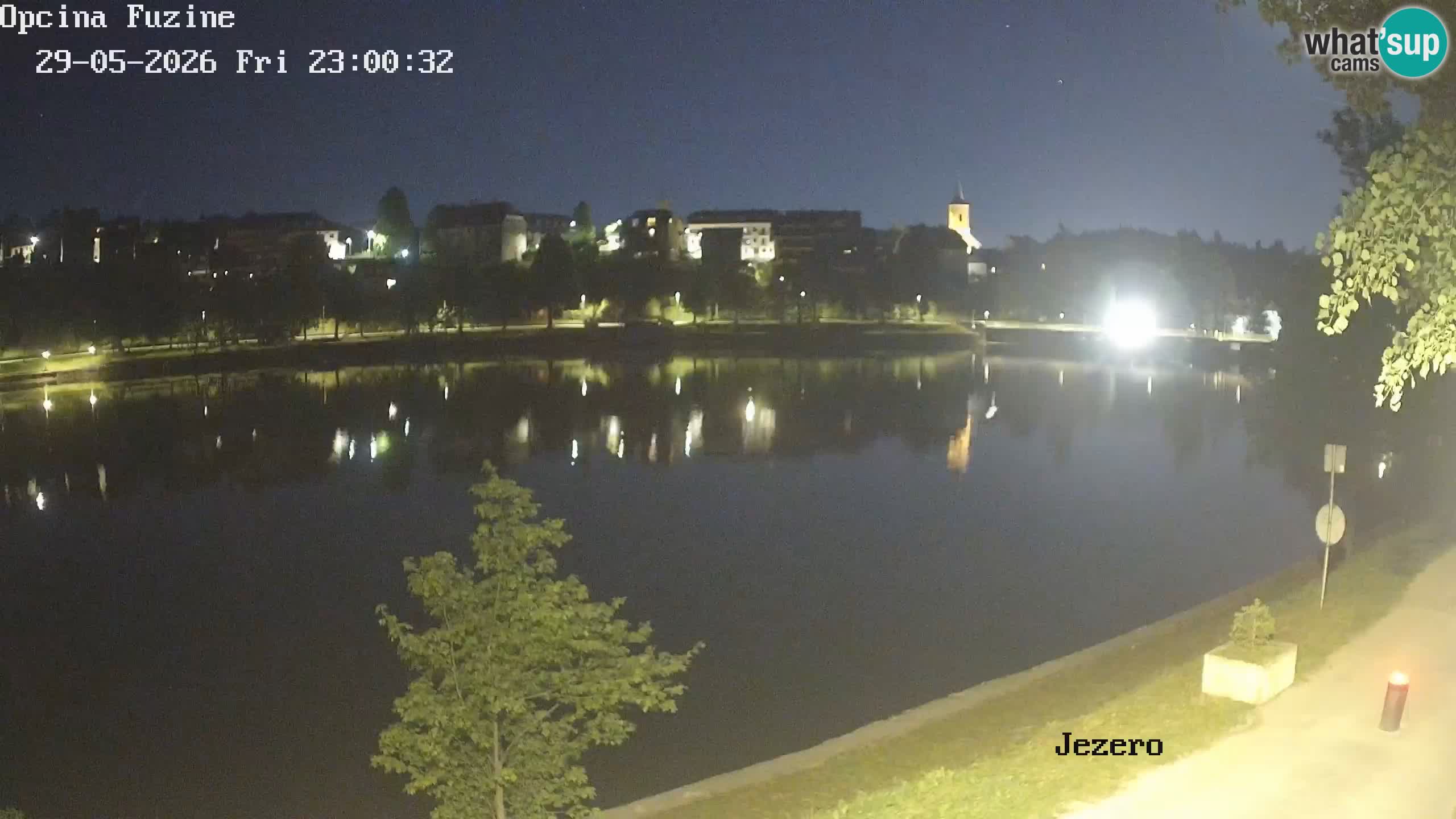 Lago Bajer livecam Bajersko Jezero Fužine