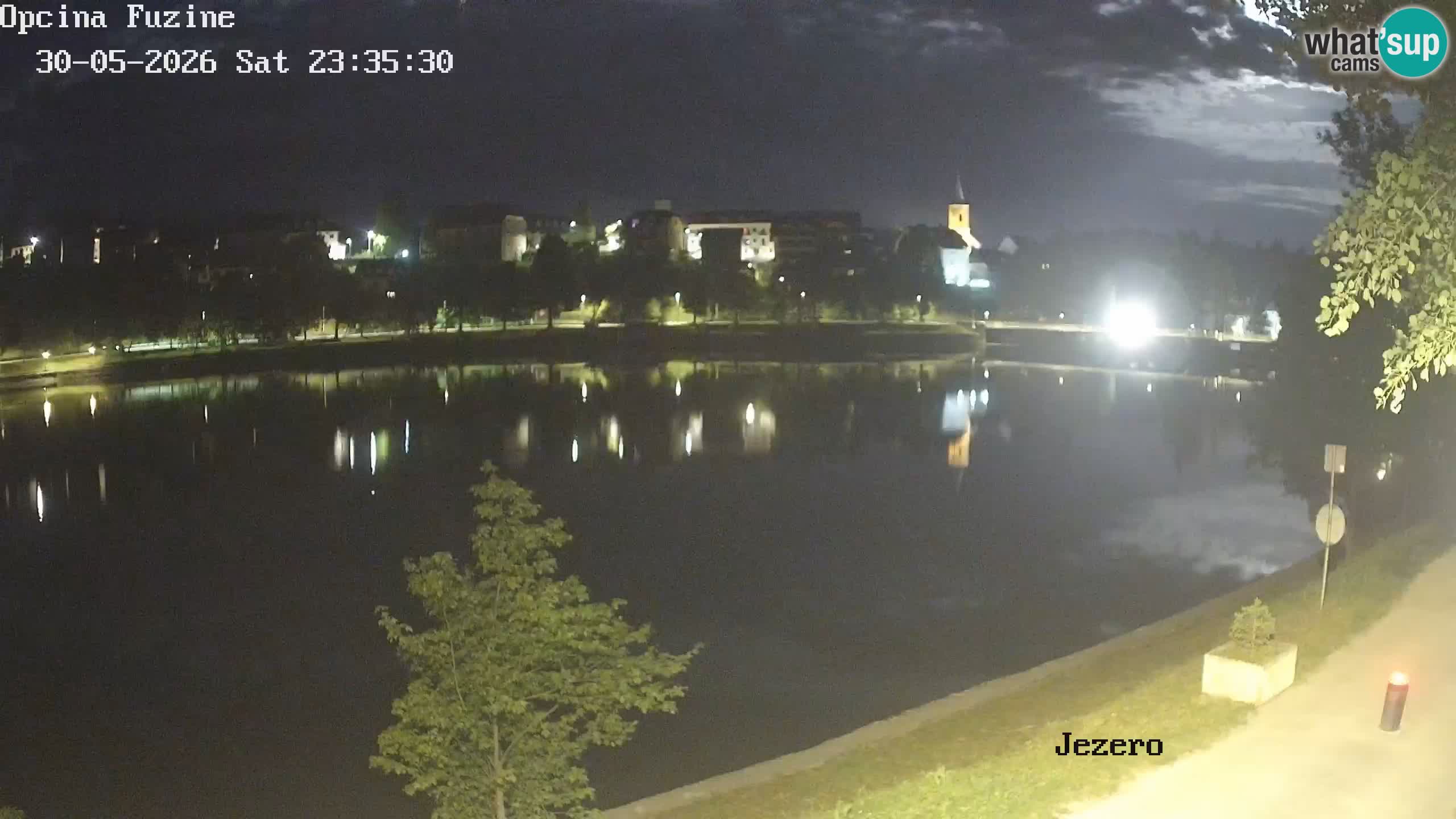 Bajersko Jezero camera en vivo lago Bajer Fužine