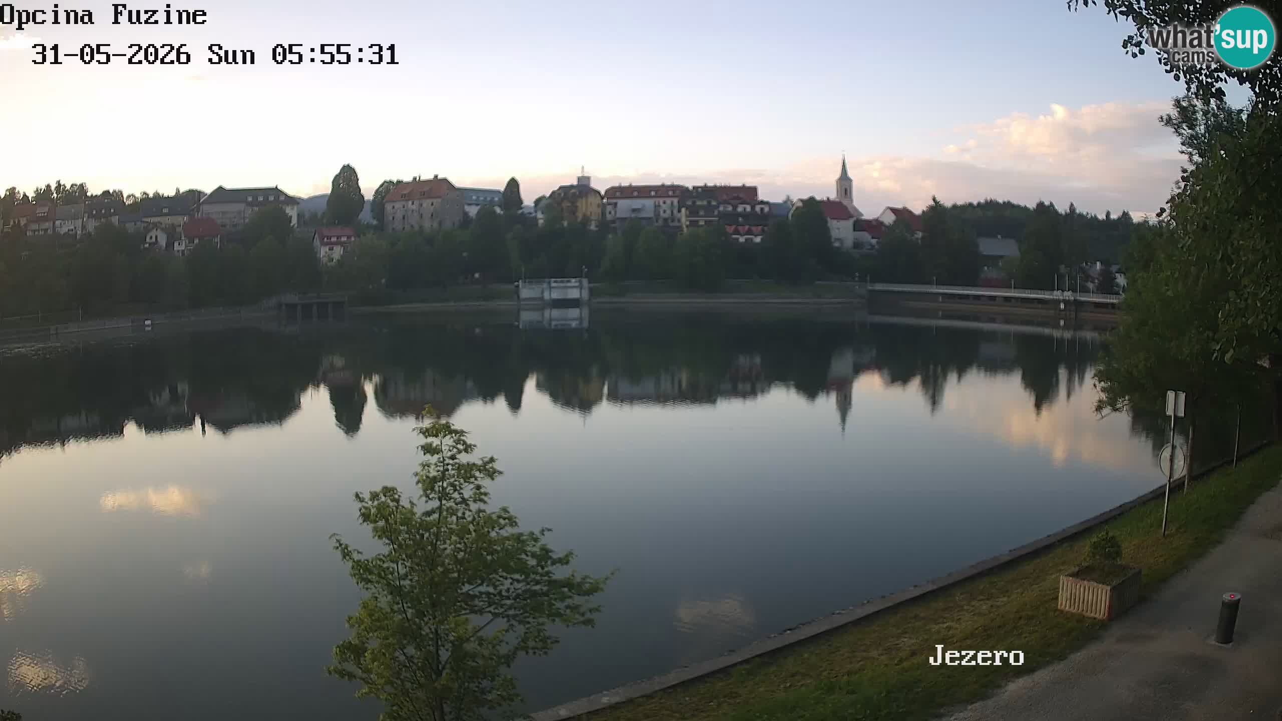 Bajersko Jezero camera en vivo lago Bajer Fužine