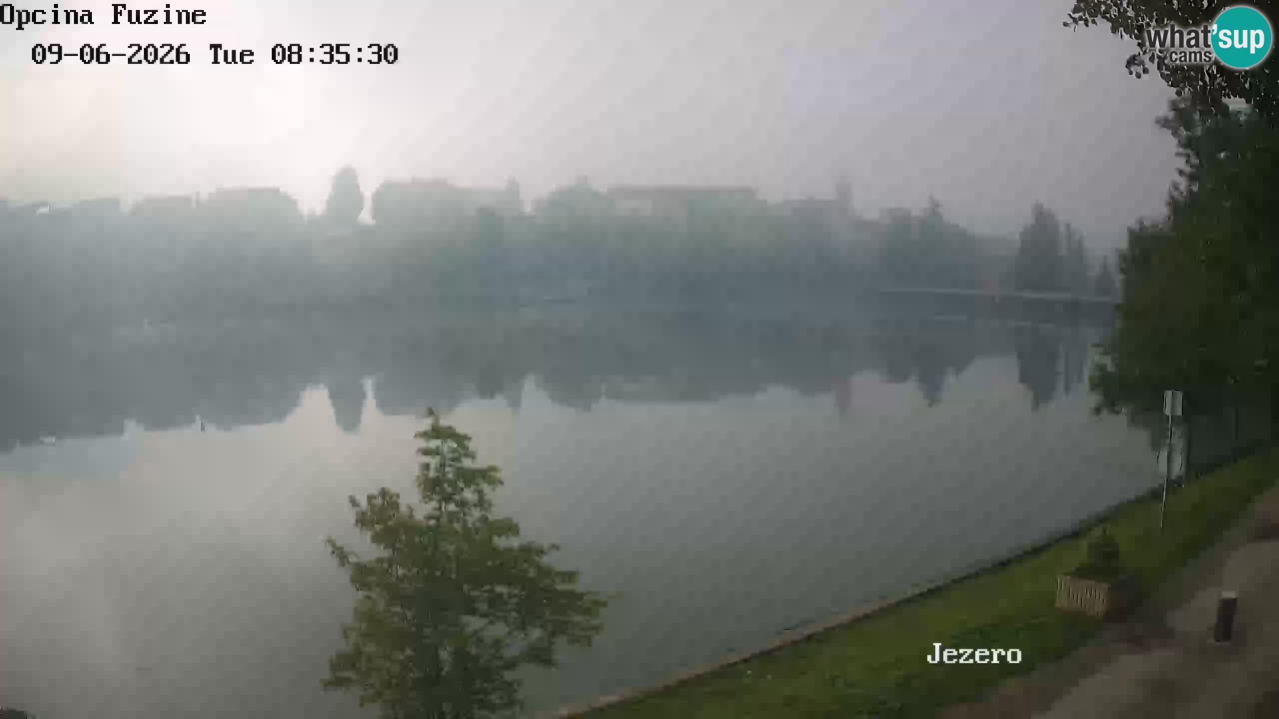 Kamera v živo Bajersko Jezero Fužine