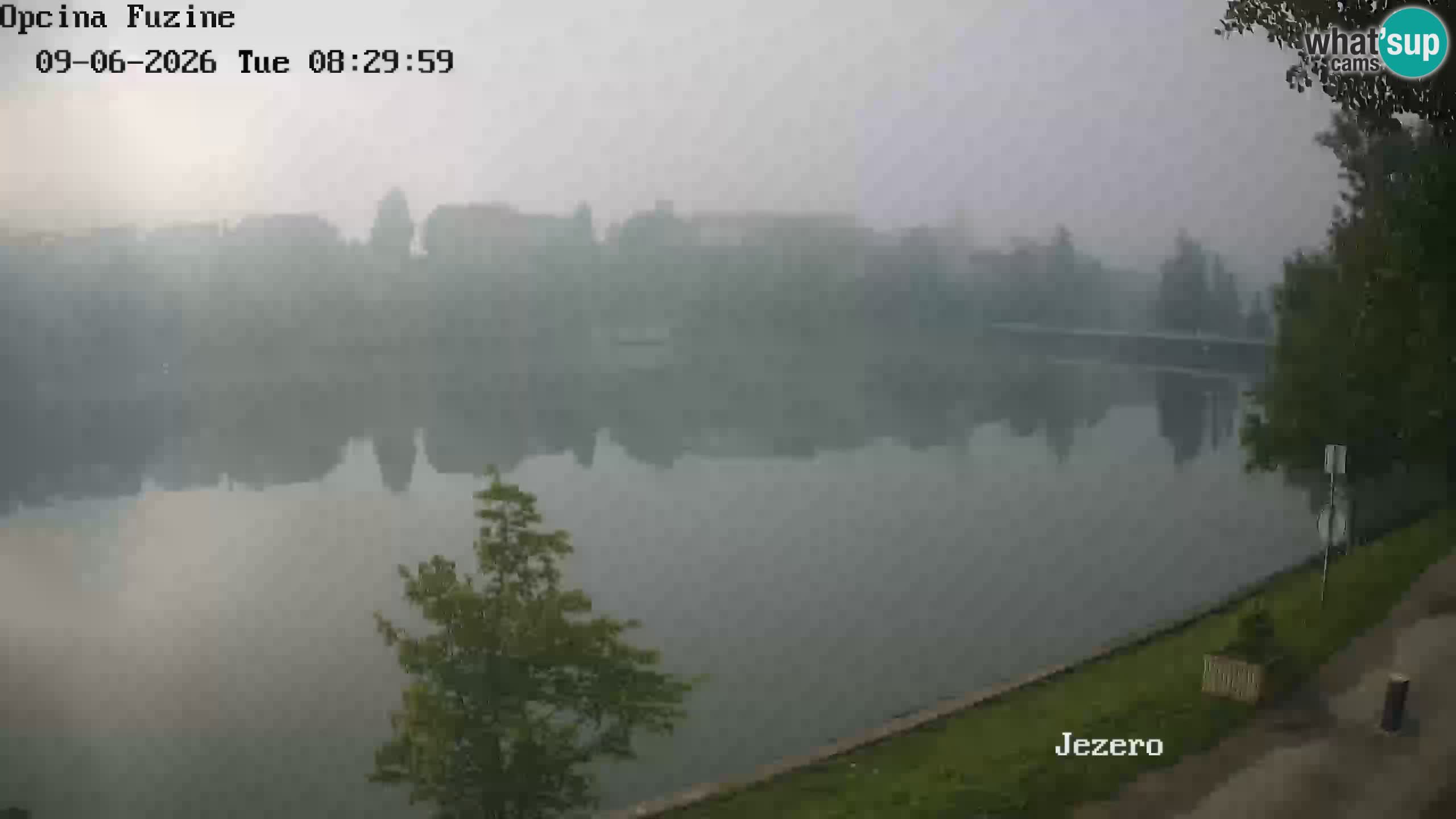 Kamera v živo Bajersko Jezero Fužine