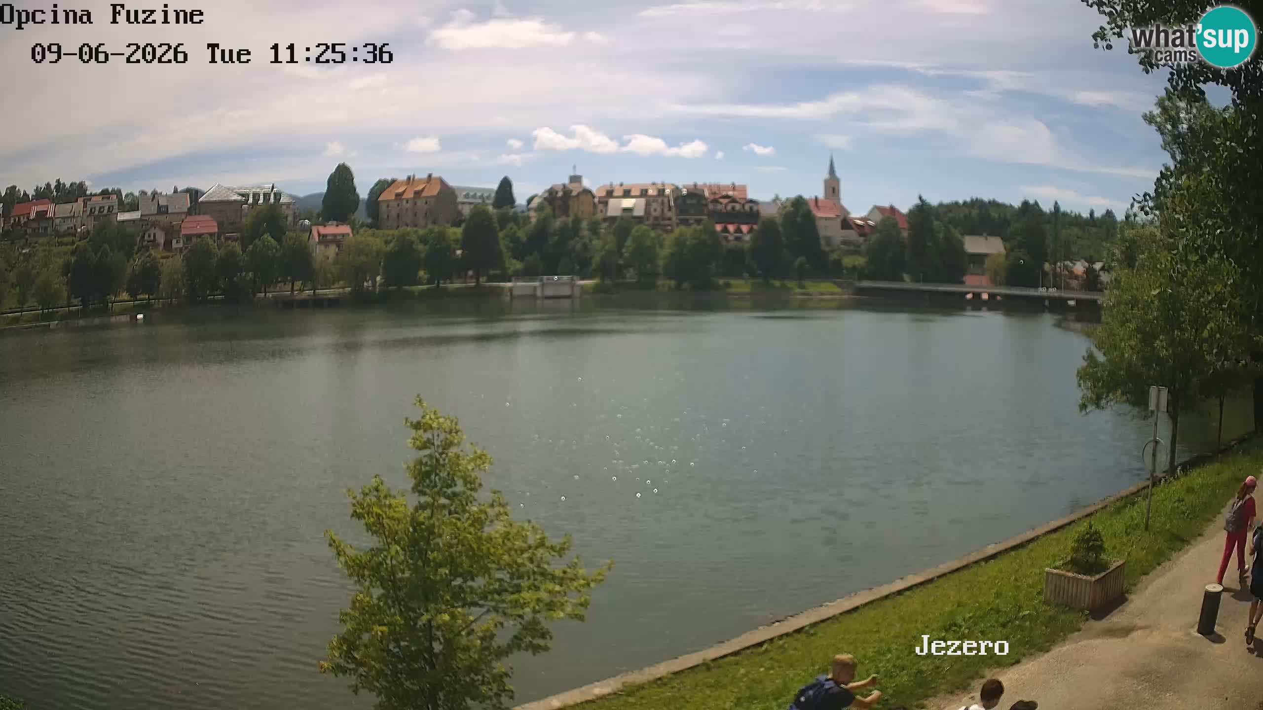 Lago Bajer livecam Bajersko Jezero Fužine