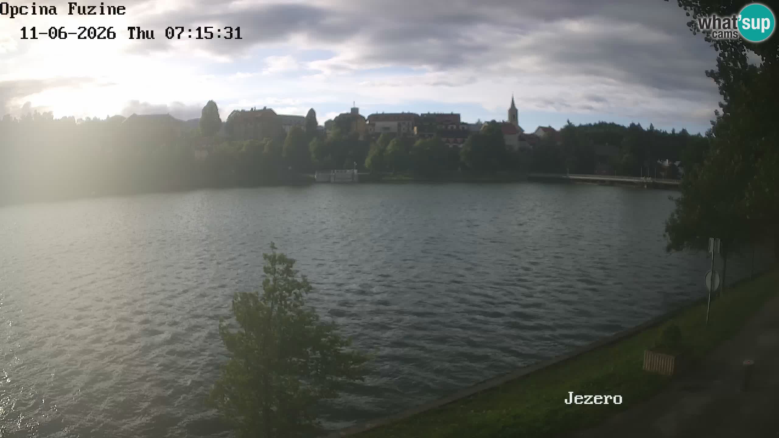 Kamera v živo Bajersko Jezero Fužine