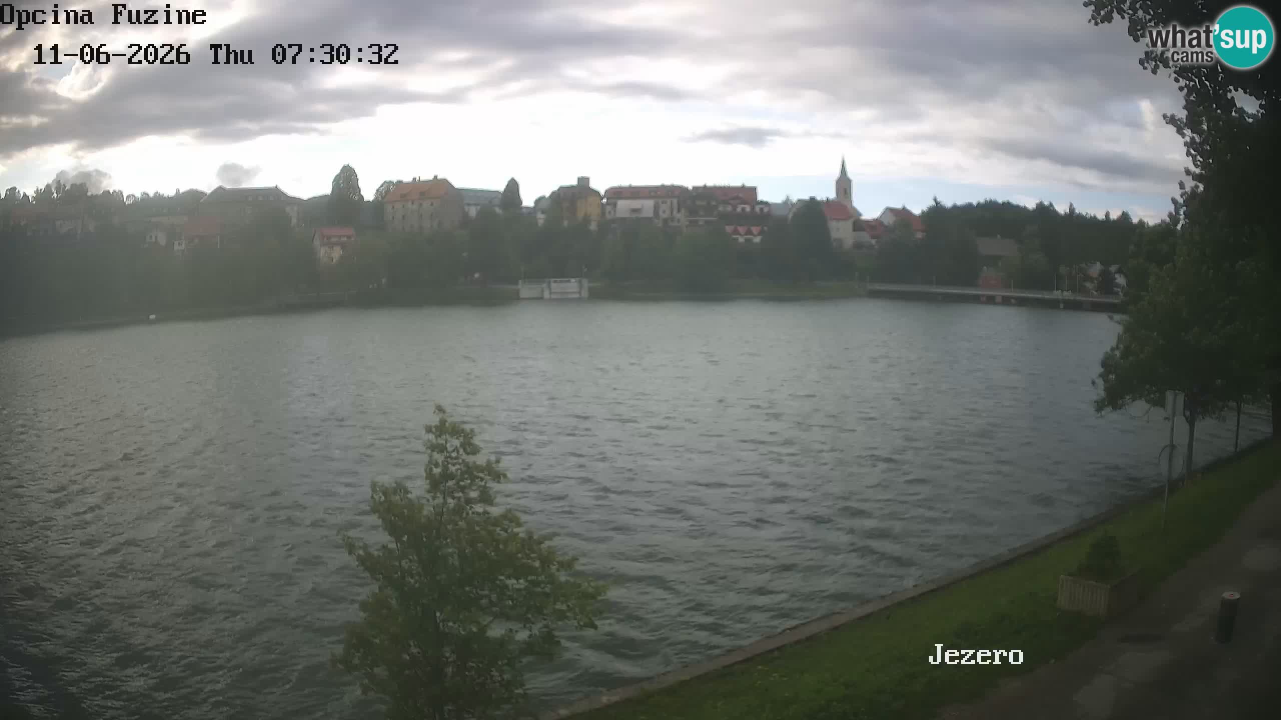 Lago Bajer livecam Bajersko Jezero Fužine