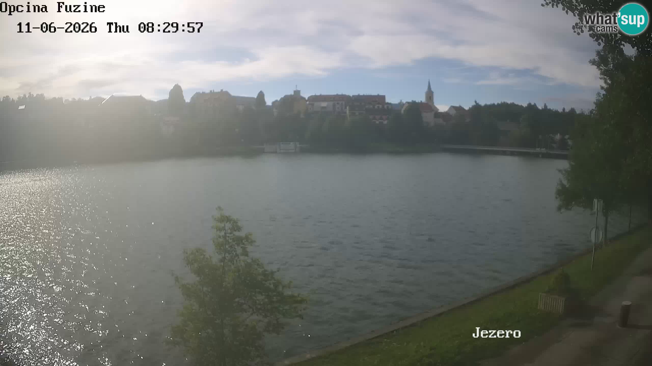 Kamera v živo Bajersko Jezero Fužine