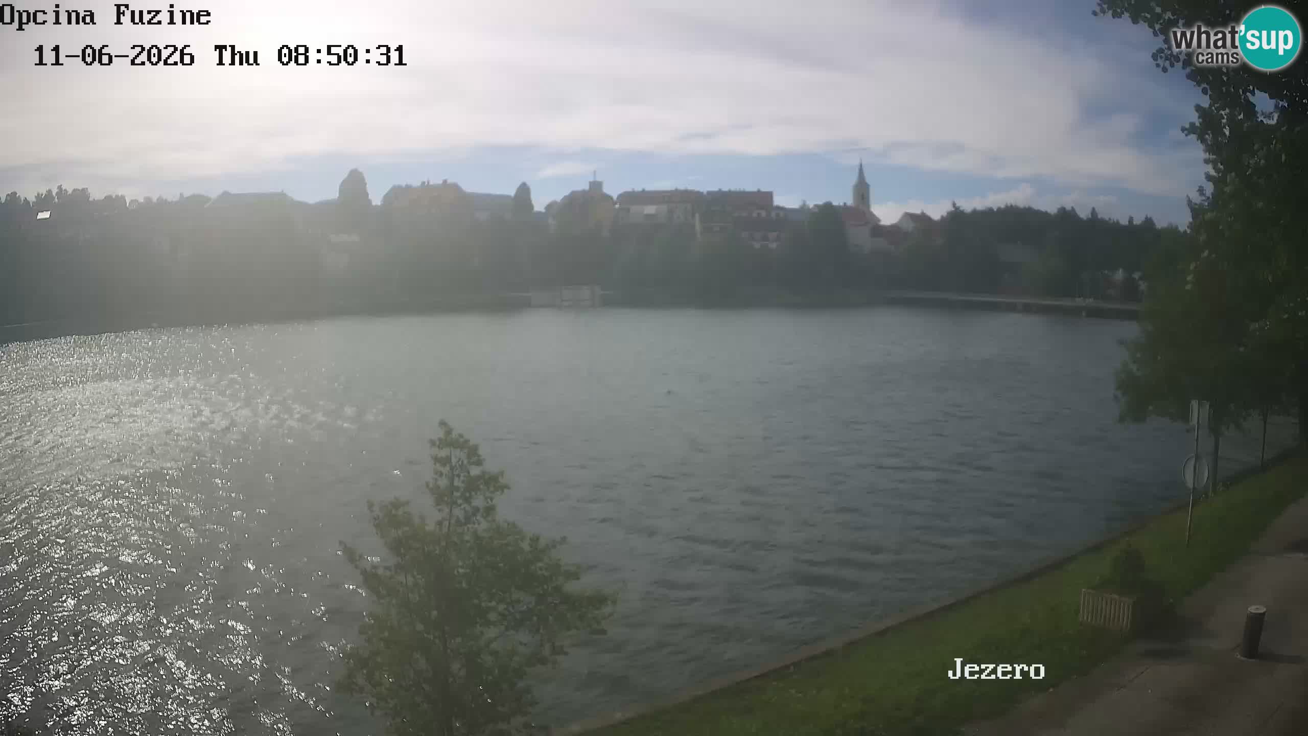 Kamera v živo Bajersko Jezero Fužine