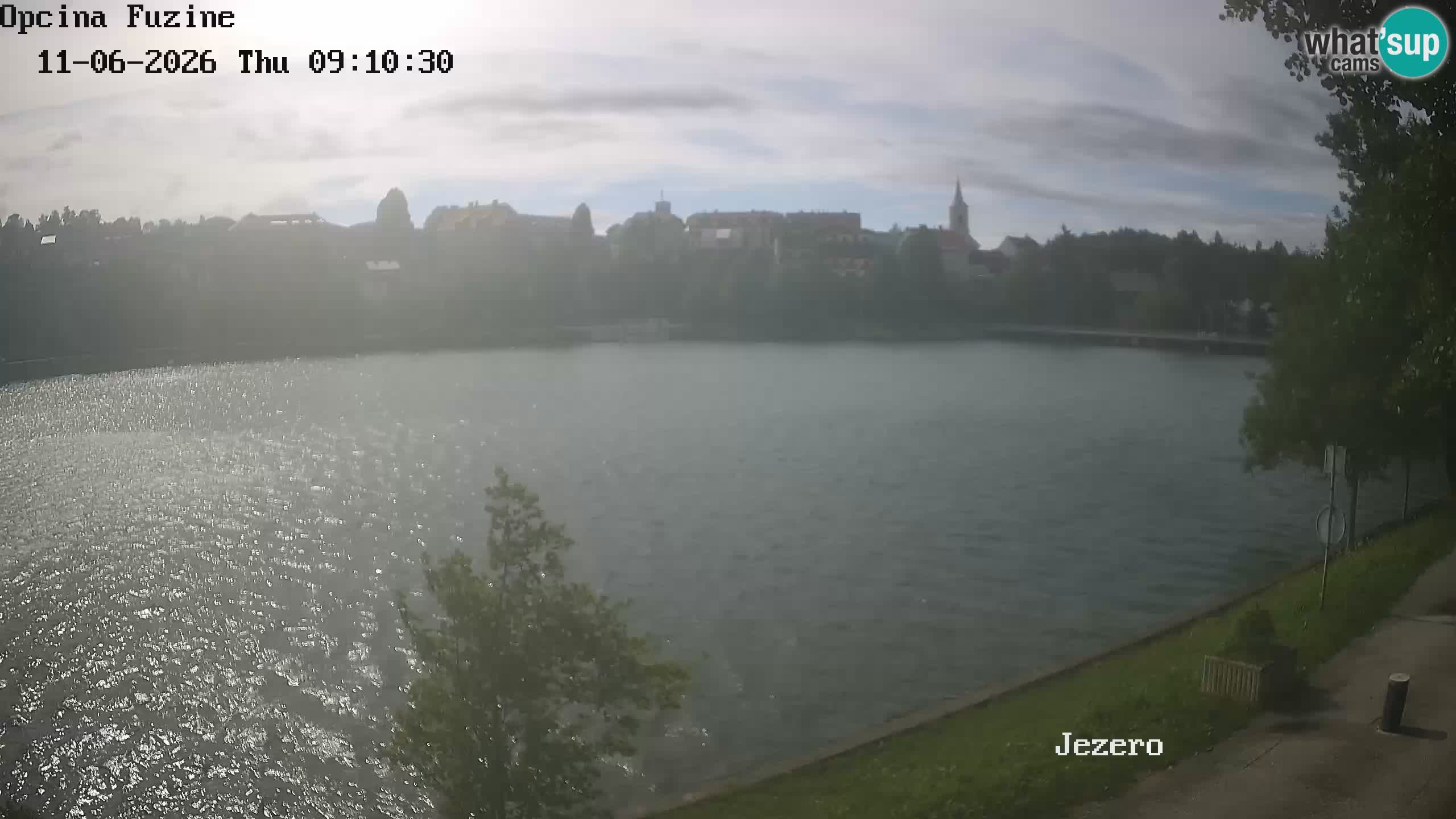Lago Bajer livecam Bajersko Jezero Fužine