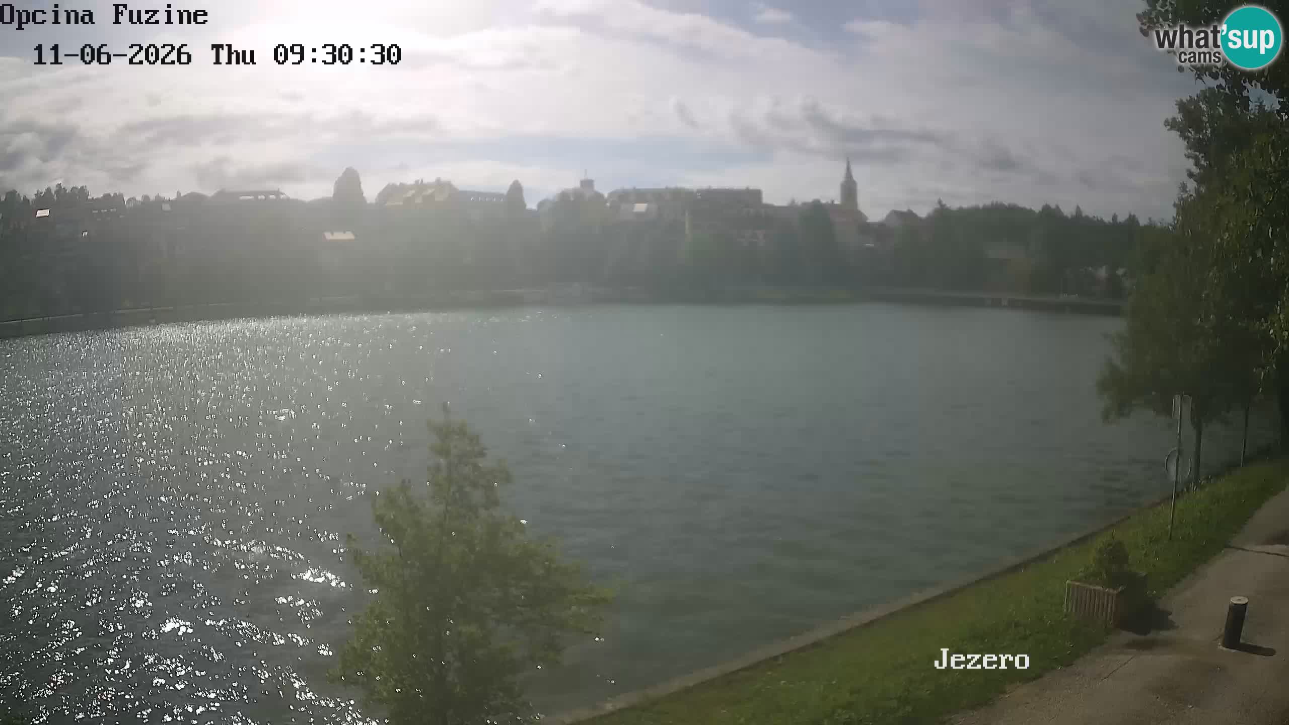Bajersko Jezero camera en vivo lago Bajer Fužine
