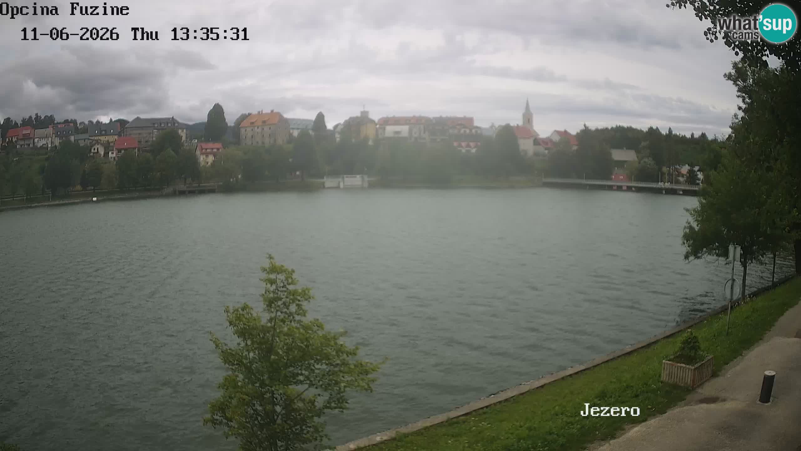 Lago Bajer livecam Bajersko Jezero Fužine