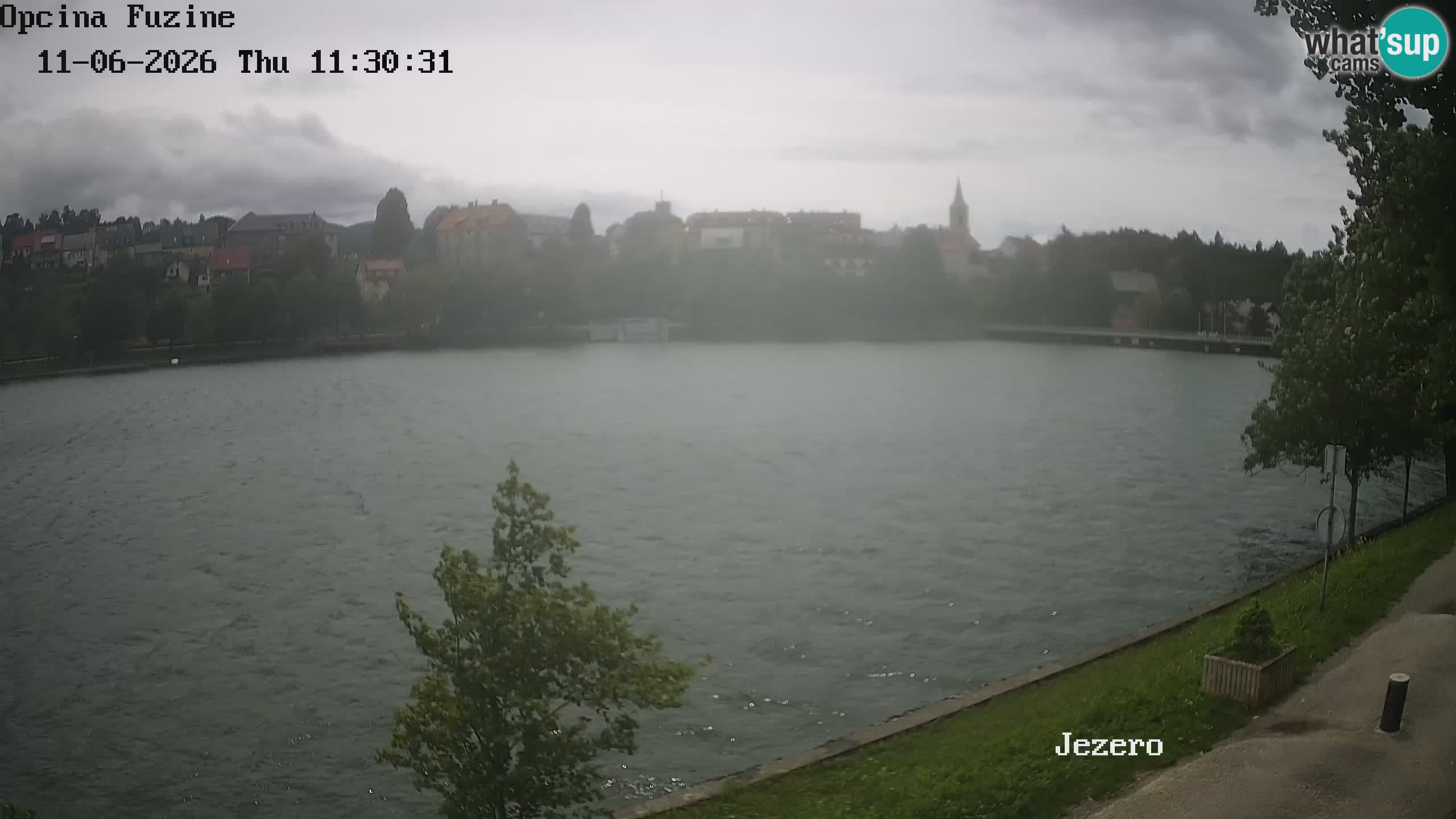 Lago Bajer livecam Bajersko Jezero Fužine