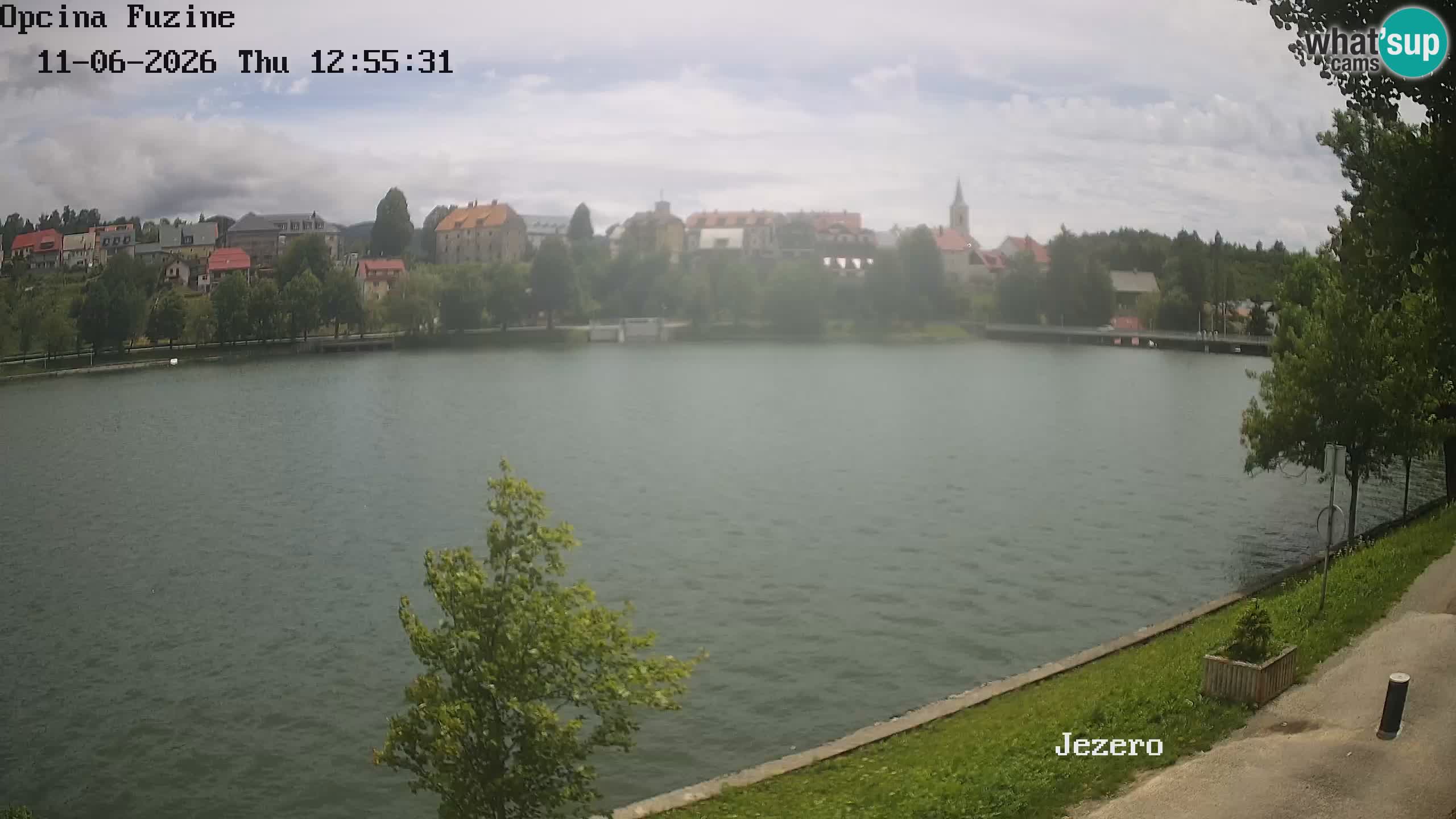 Kamera v živo Bajersko Jezero Fužine