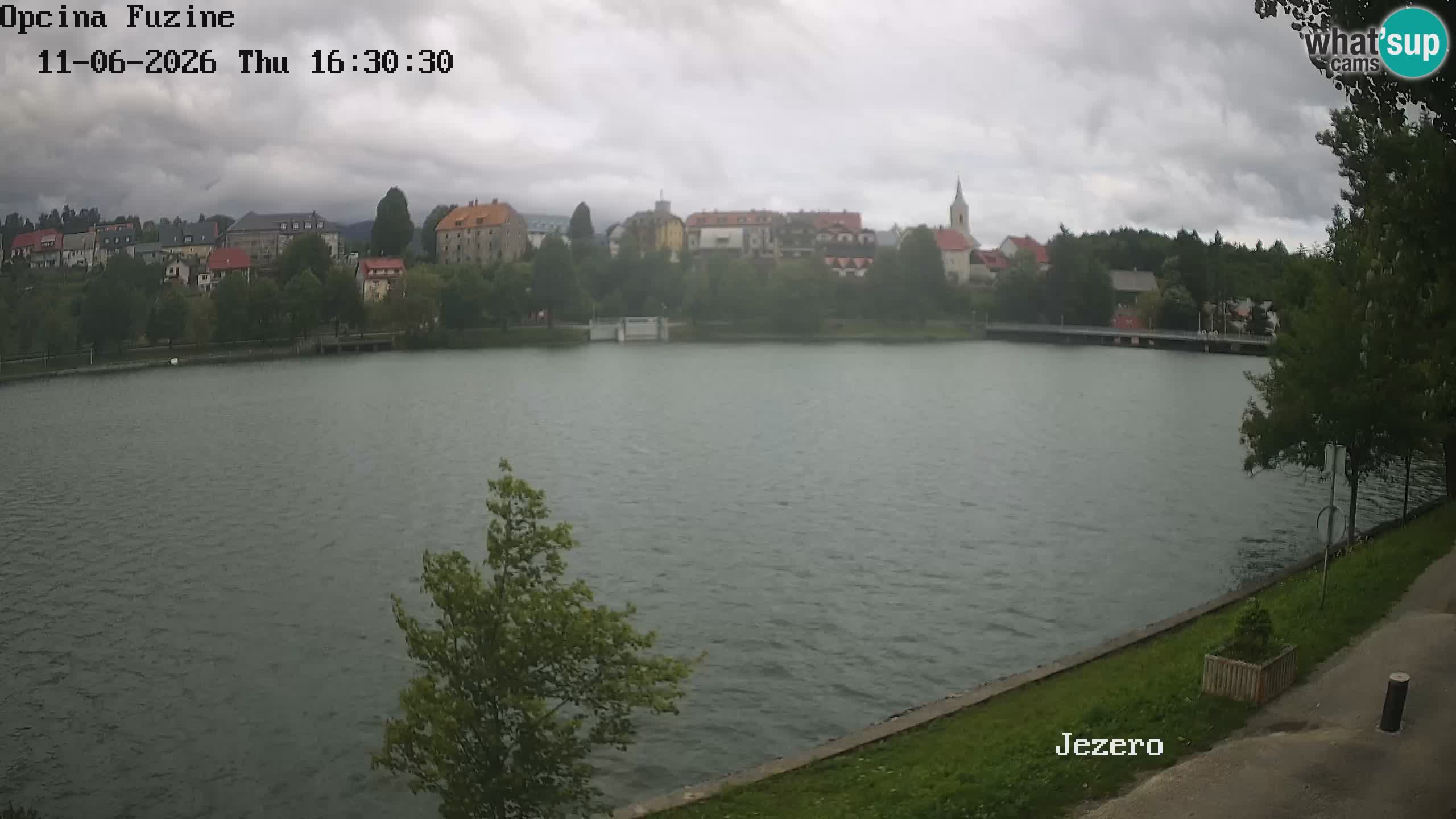 Lago Bajer livecam Bajersko Jezero Fužine