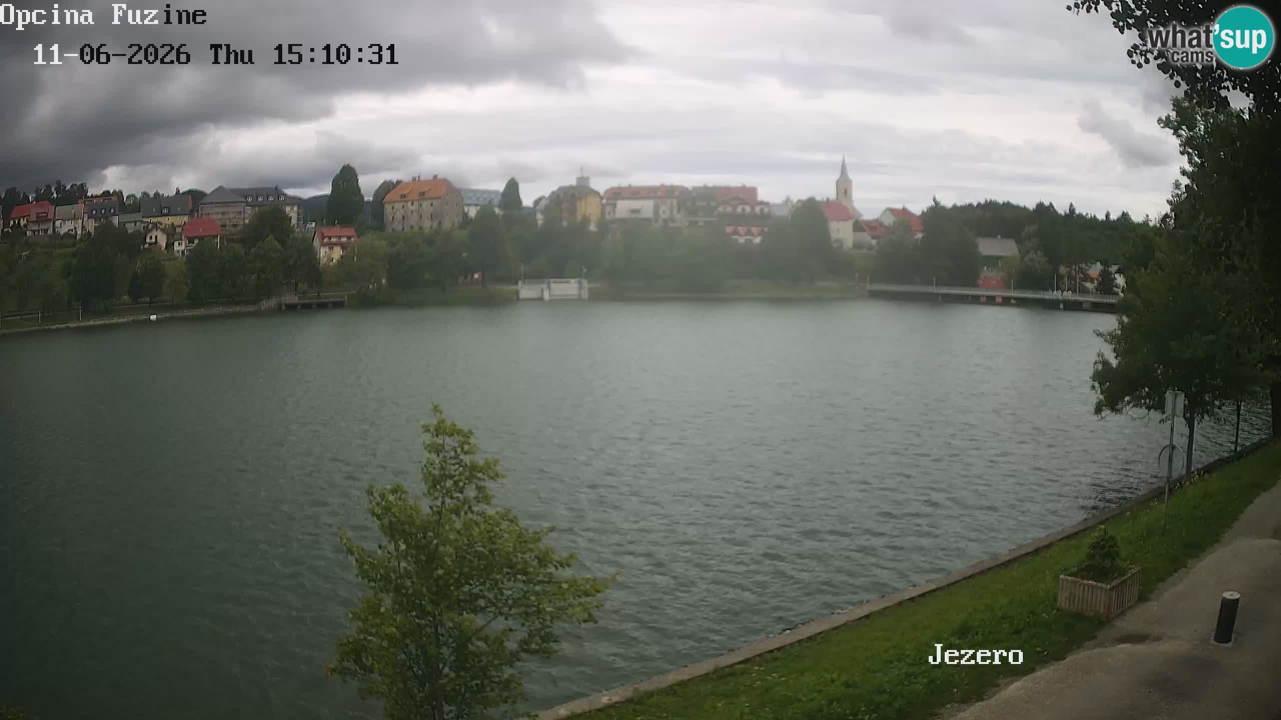 Lago Bajer livecam Bajersko Jezero Fužine