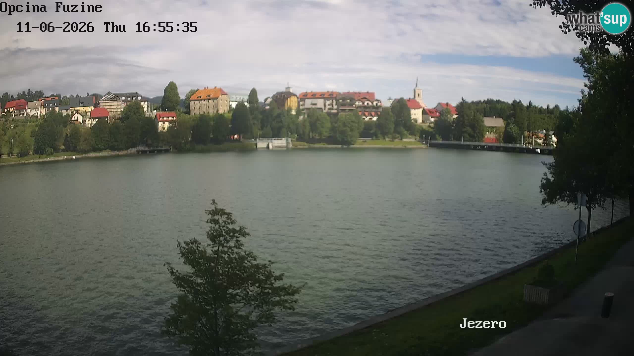 Bajersko Jezero camera en vivo lago Bajer Fužine