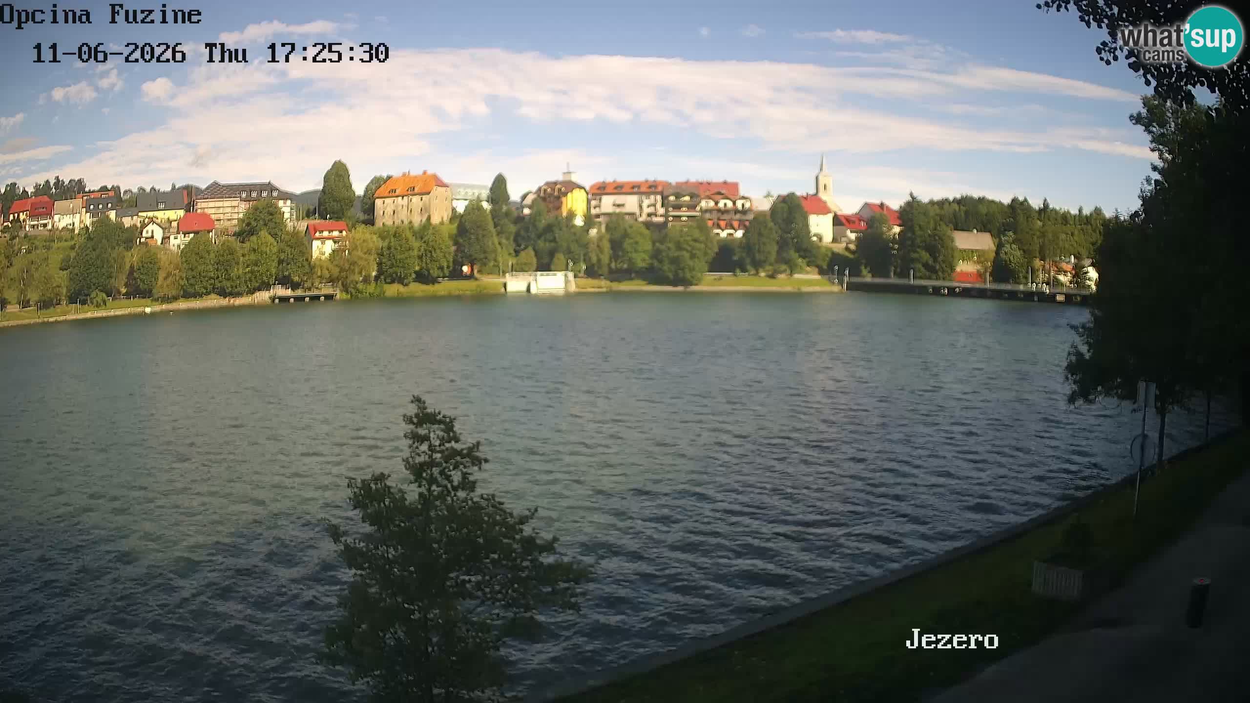 Kamera v živo Bajersko Jezero Fužine