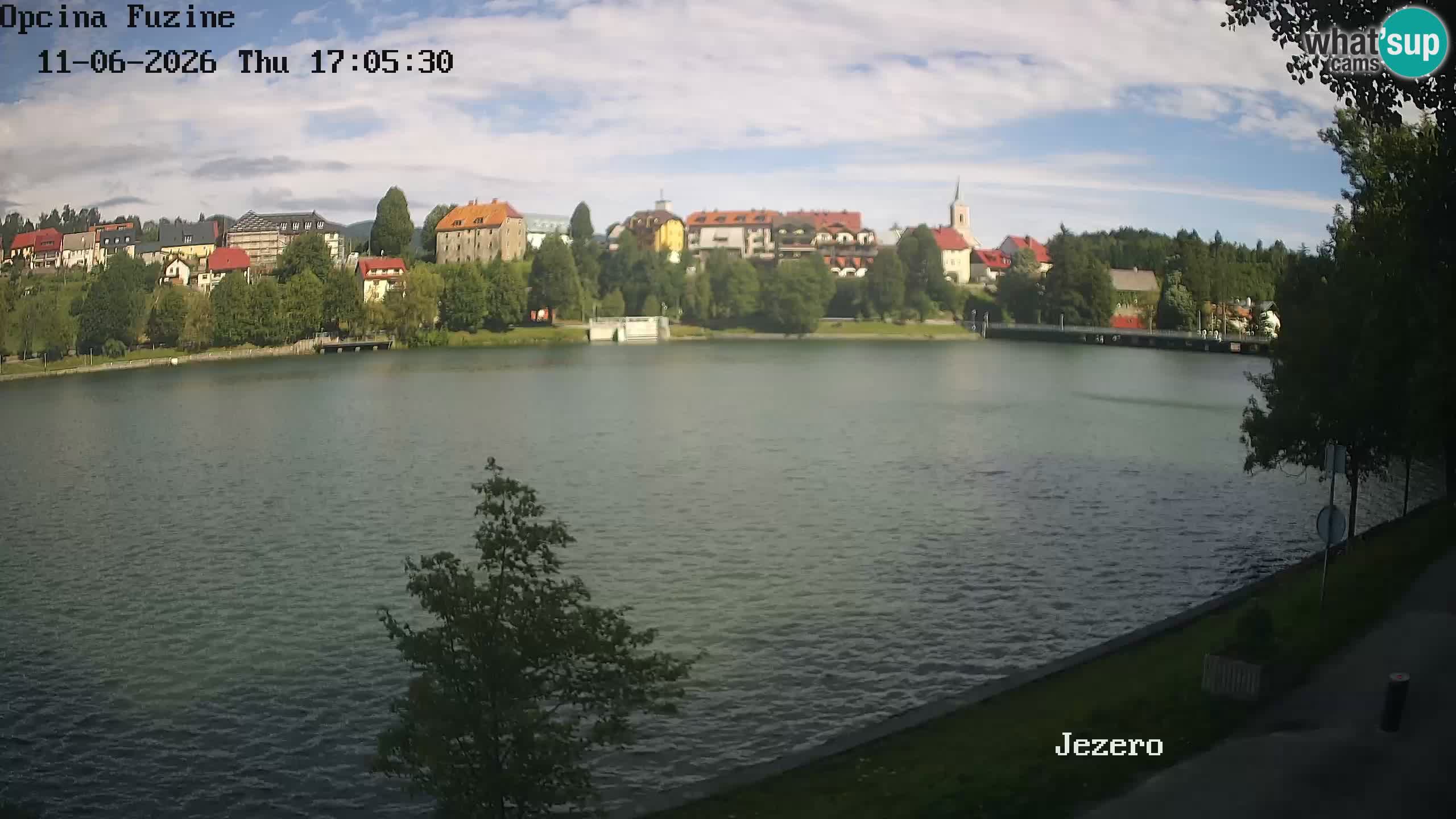 Lago Bajer livecam Bajersko Jezero Fužine