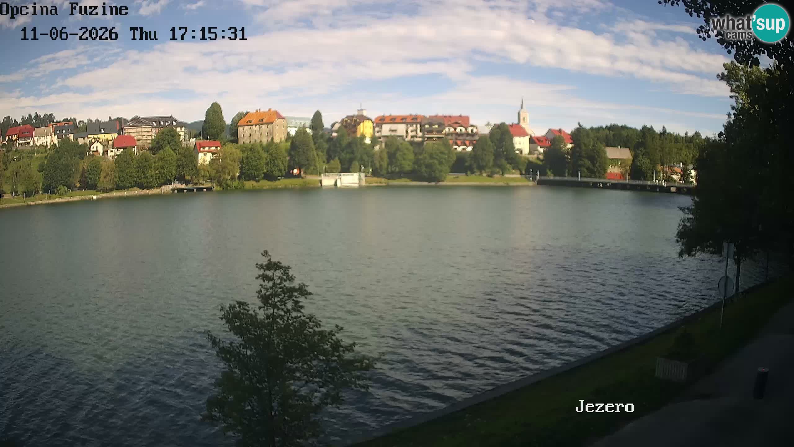 Lago Bajer livecam Bajersko Jezero Fužine