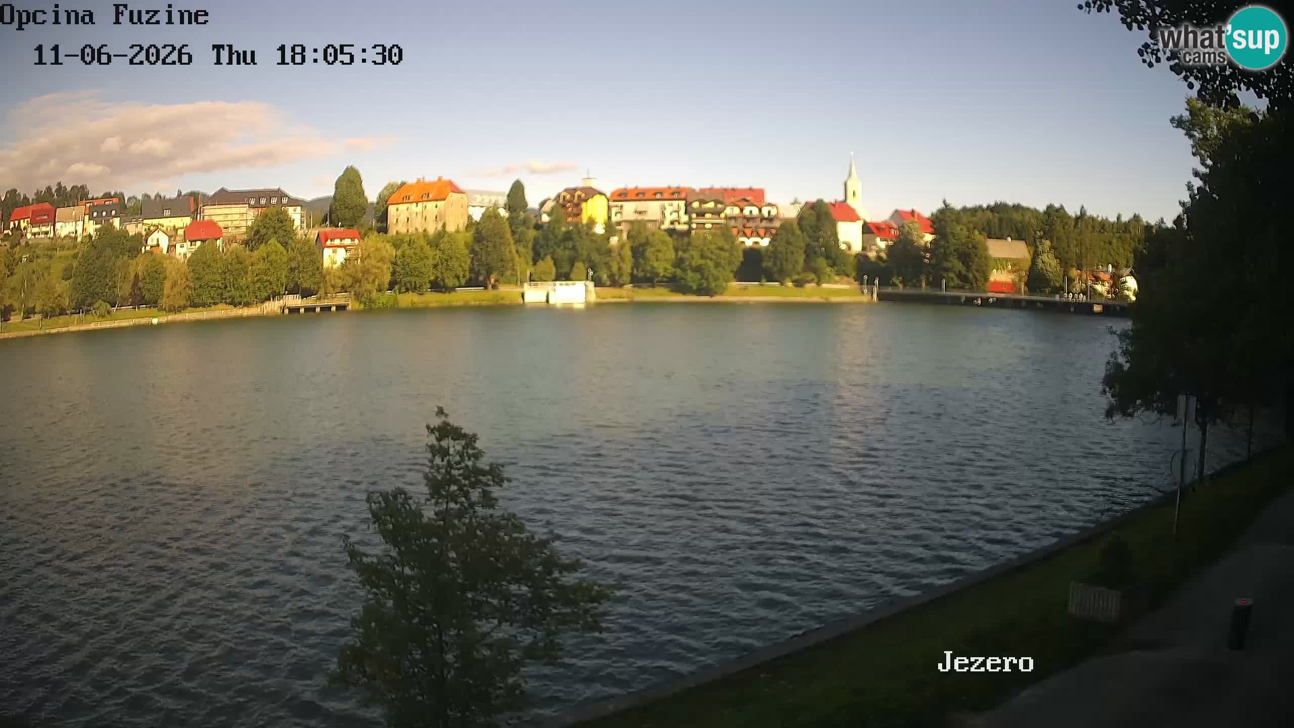 Lago Bajer livecam Bajersko Jezero Fužine