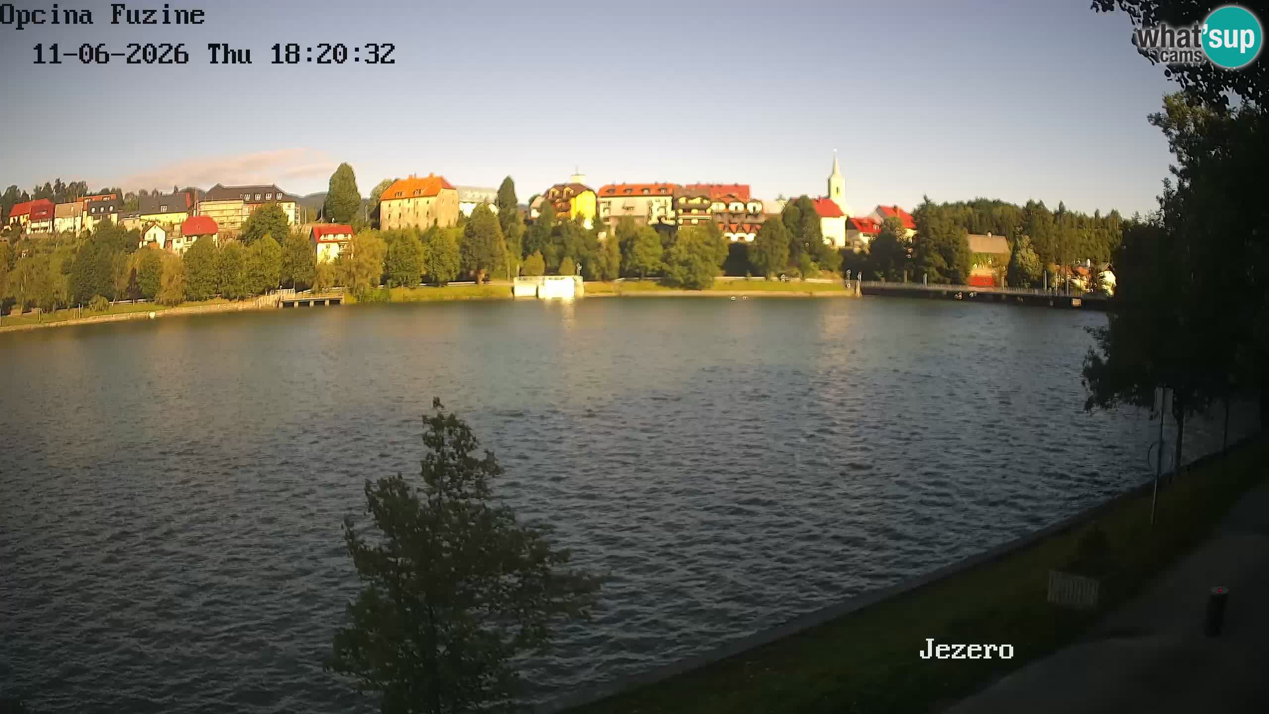 Bajersko Jezero camera en vivo lago Bajer Fužine