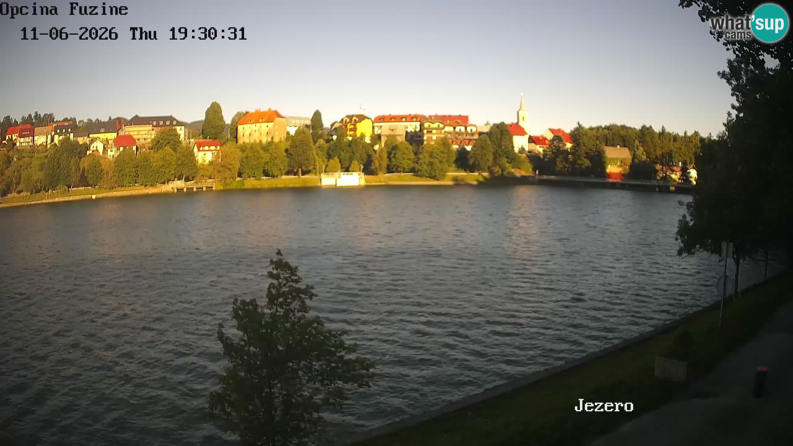 Bajersko Jezero camera en vivo lago Bajer Fužine