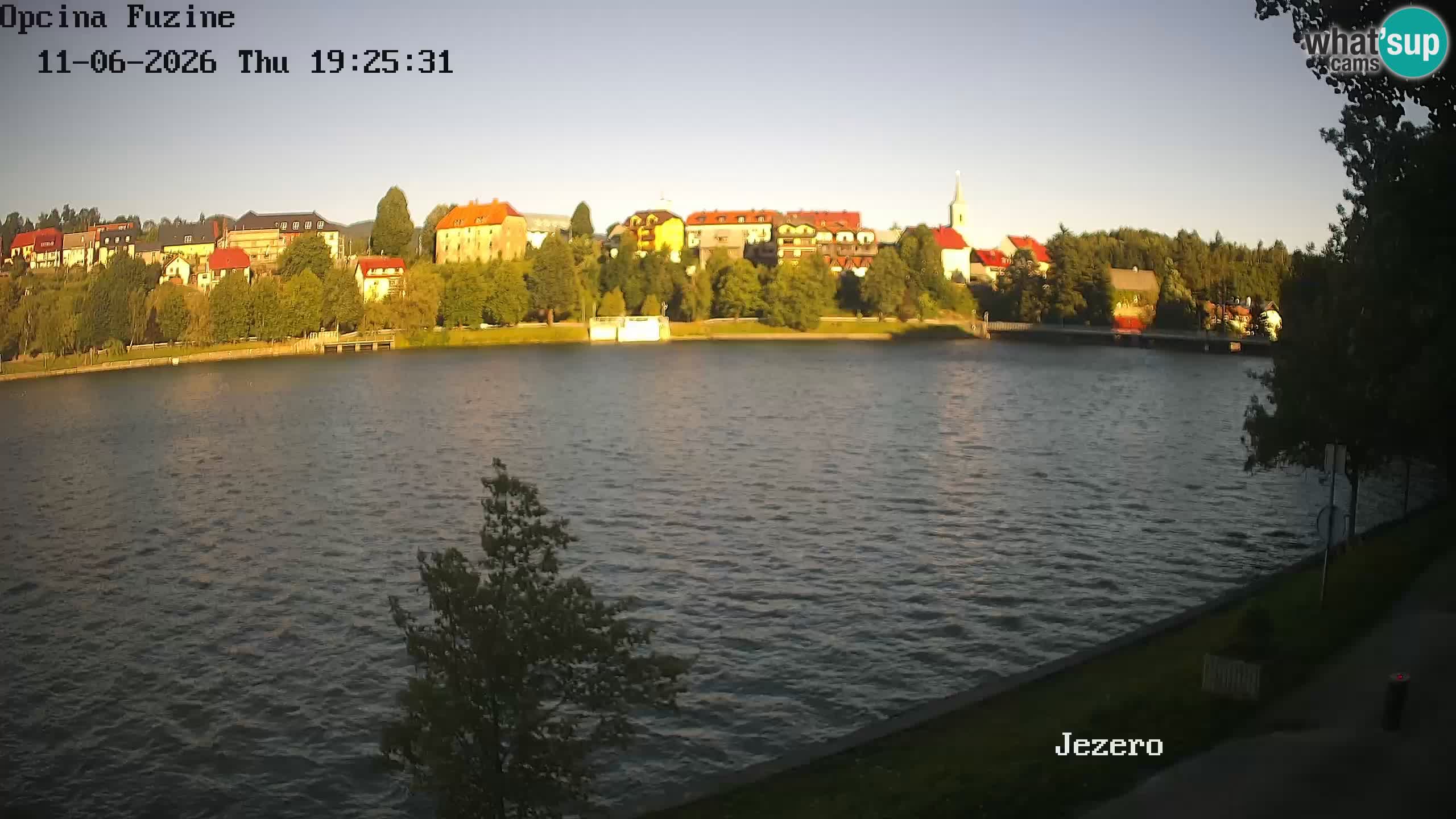 Bajersko Jezero camera en vivo lago Bajer Fužine