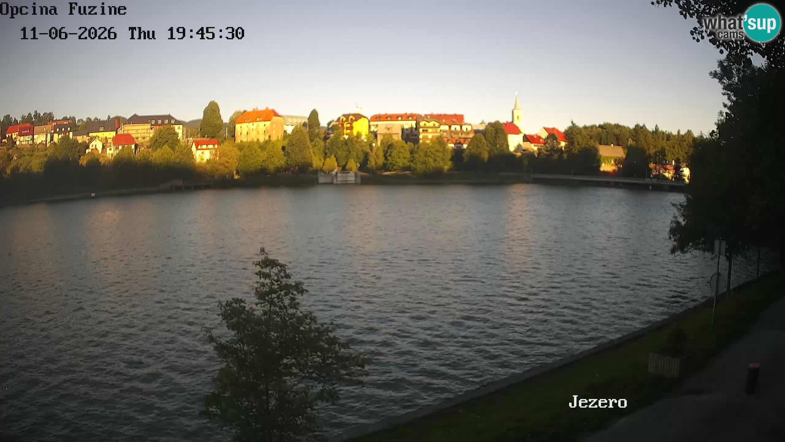 Bajersko Jezero camera en vivo lago Bajer Fužine
