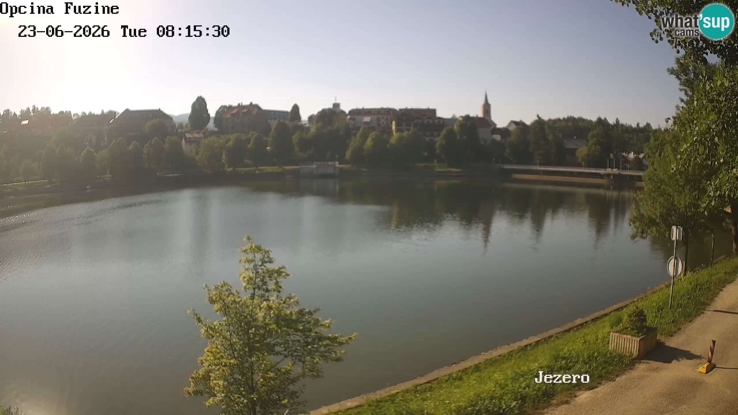 Bajersko Jezero camera en vivo lago Bajer Fužine