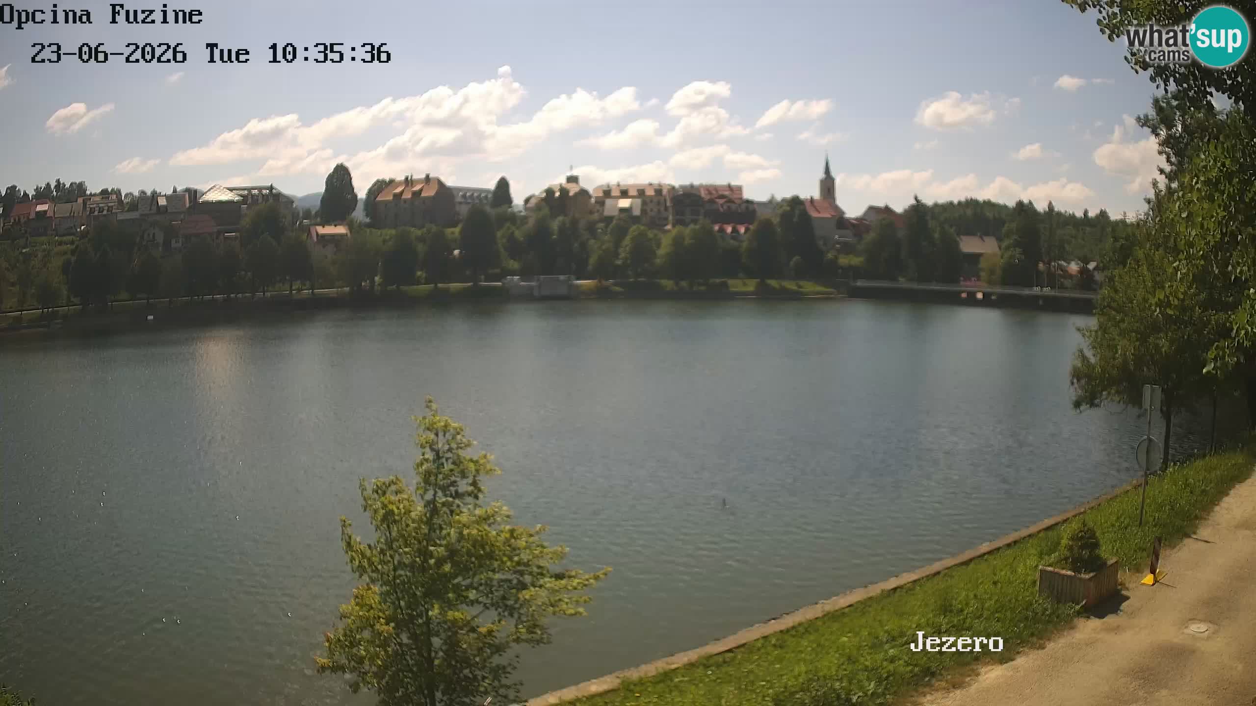 Bajersko Jezero camera en vivo lago Bajer Fužine