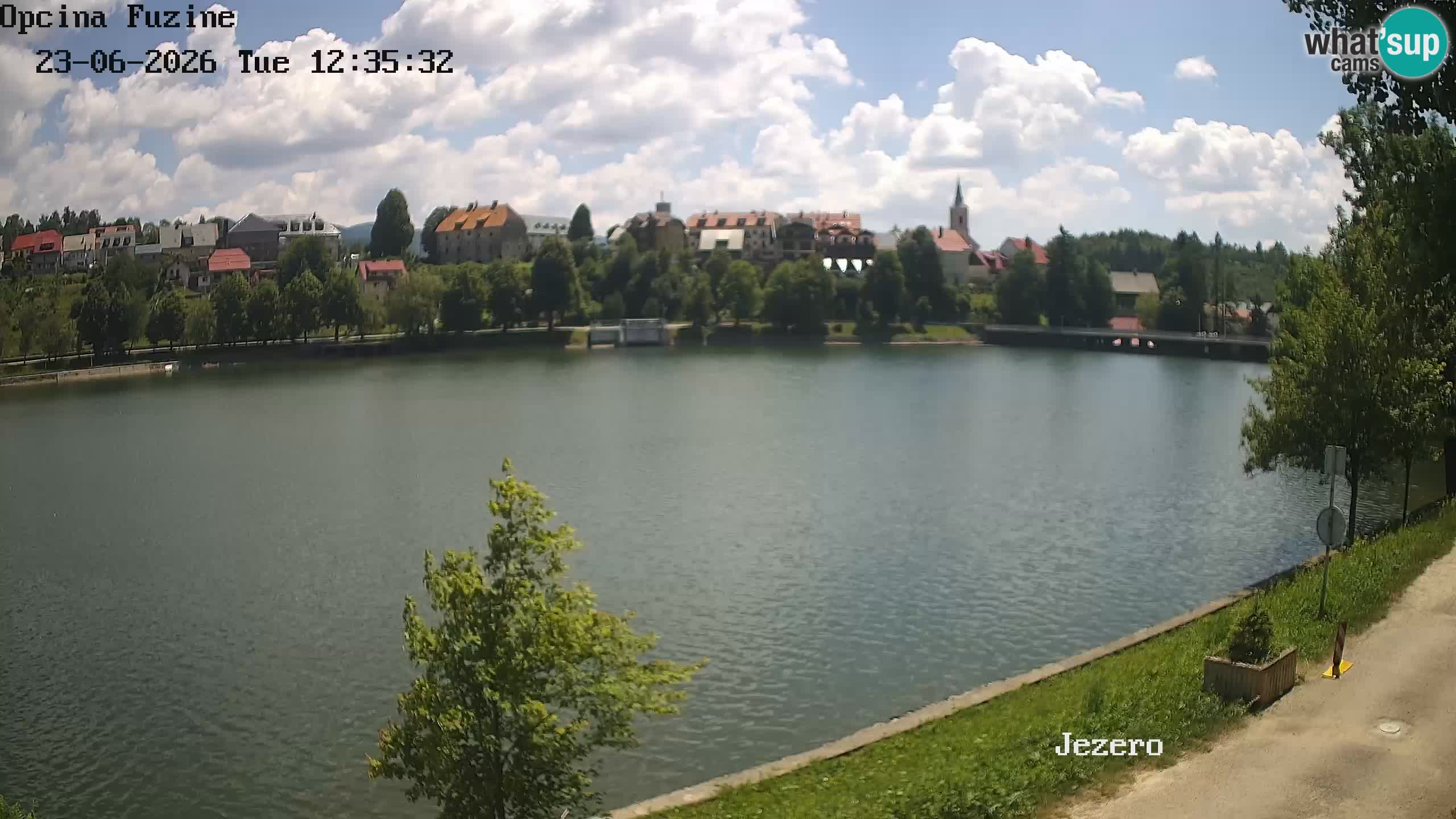 Bajersko Jezero camera en vivo lago Bajer Fužine