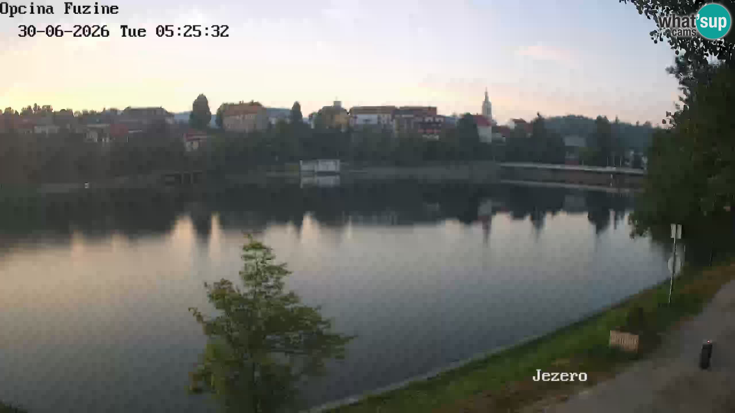 Lago Bajer livecam Bajersko Jezero Fužine