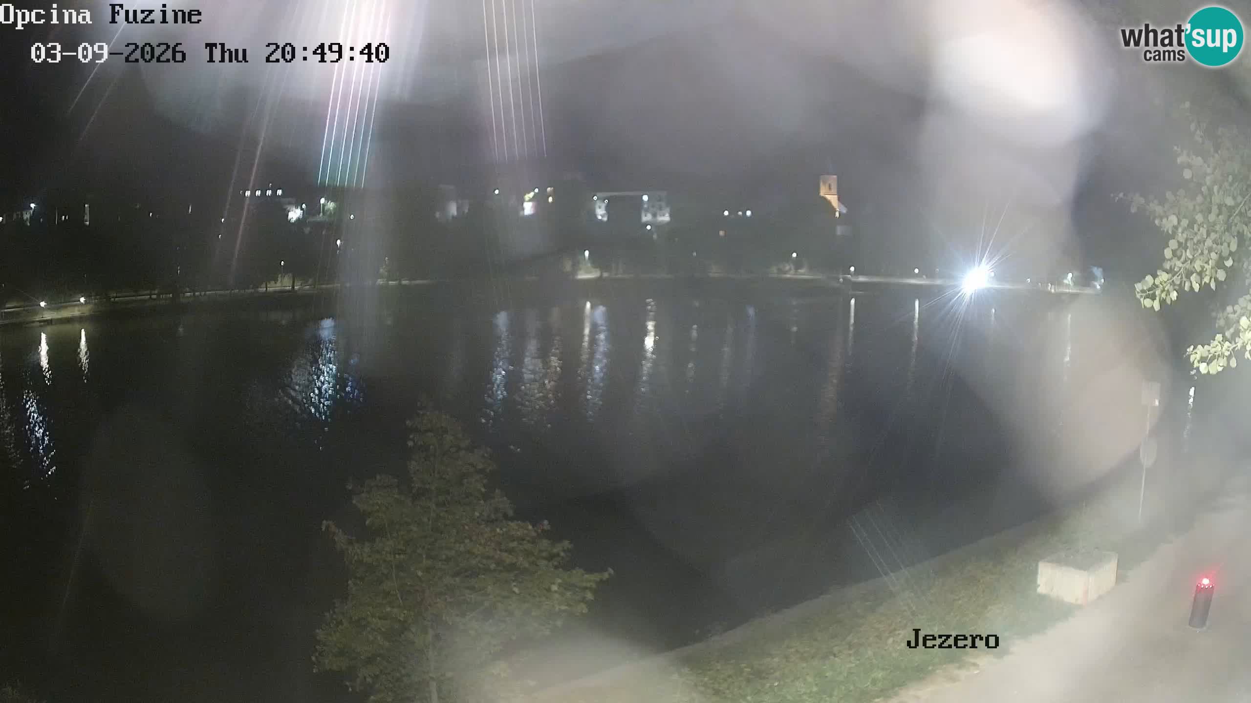 Lago Bajer livecam Bajersko Jezero Fužine