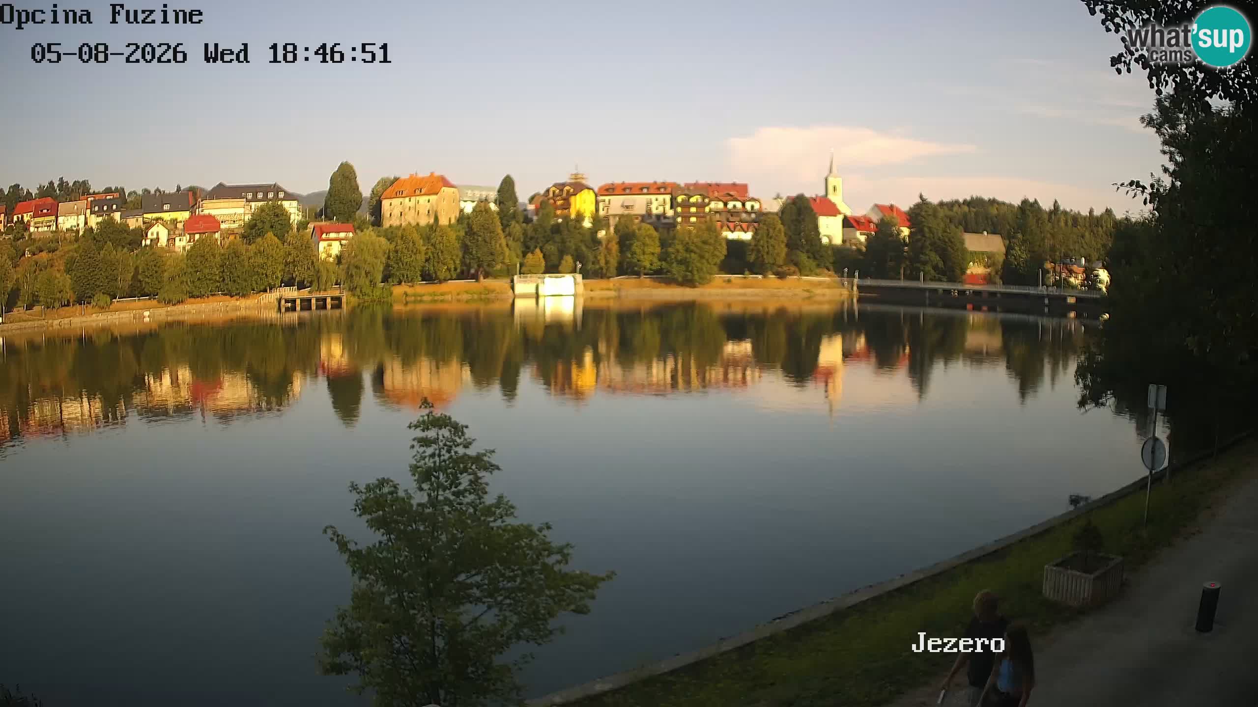 Kamera v živo Bajersko Jezero Fužine