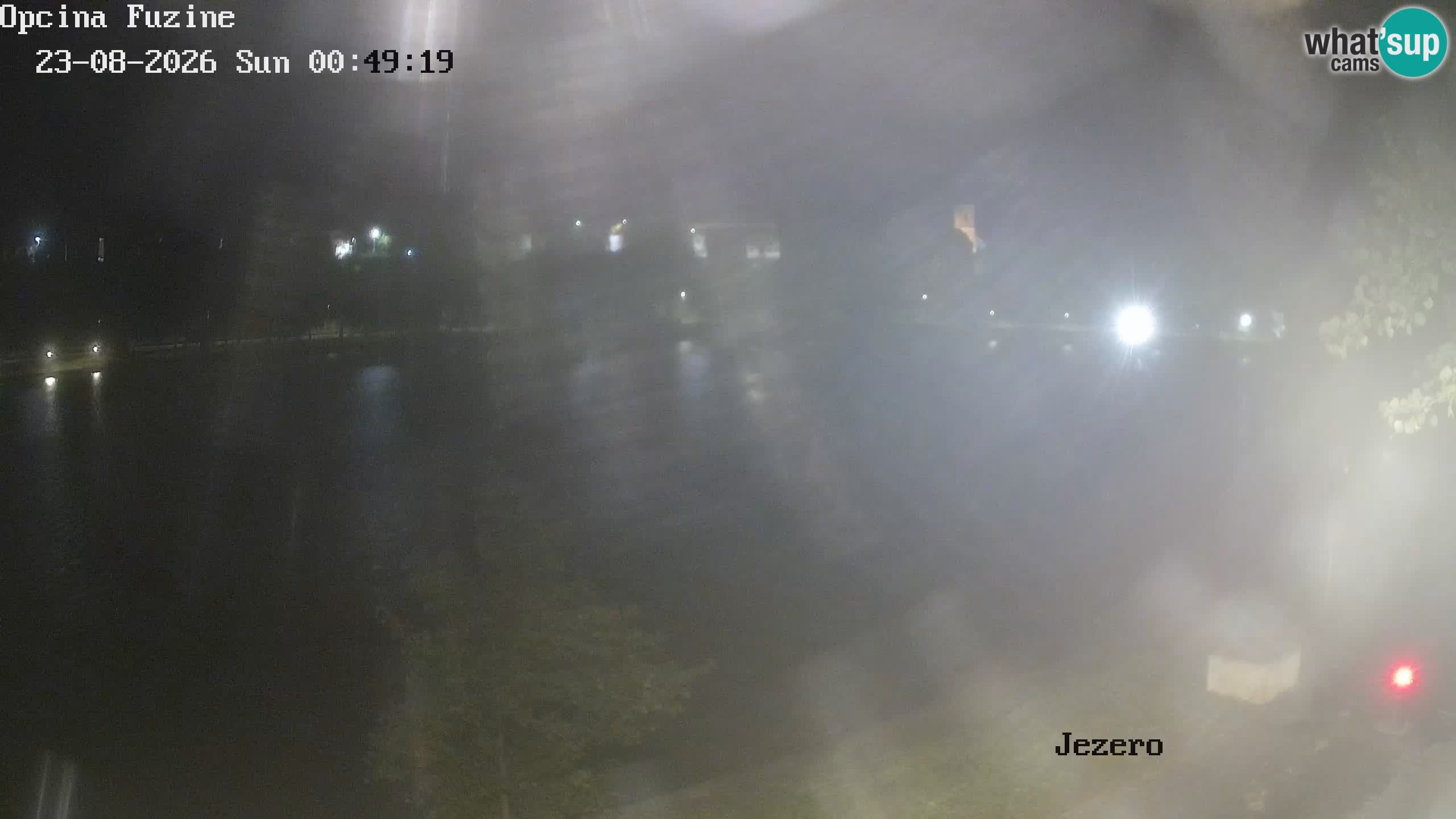 LIVE Lake Bajer livecam Bajersko Jezero Fužine