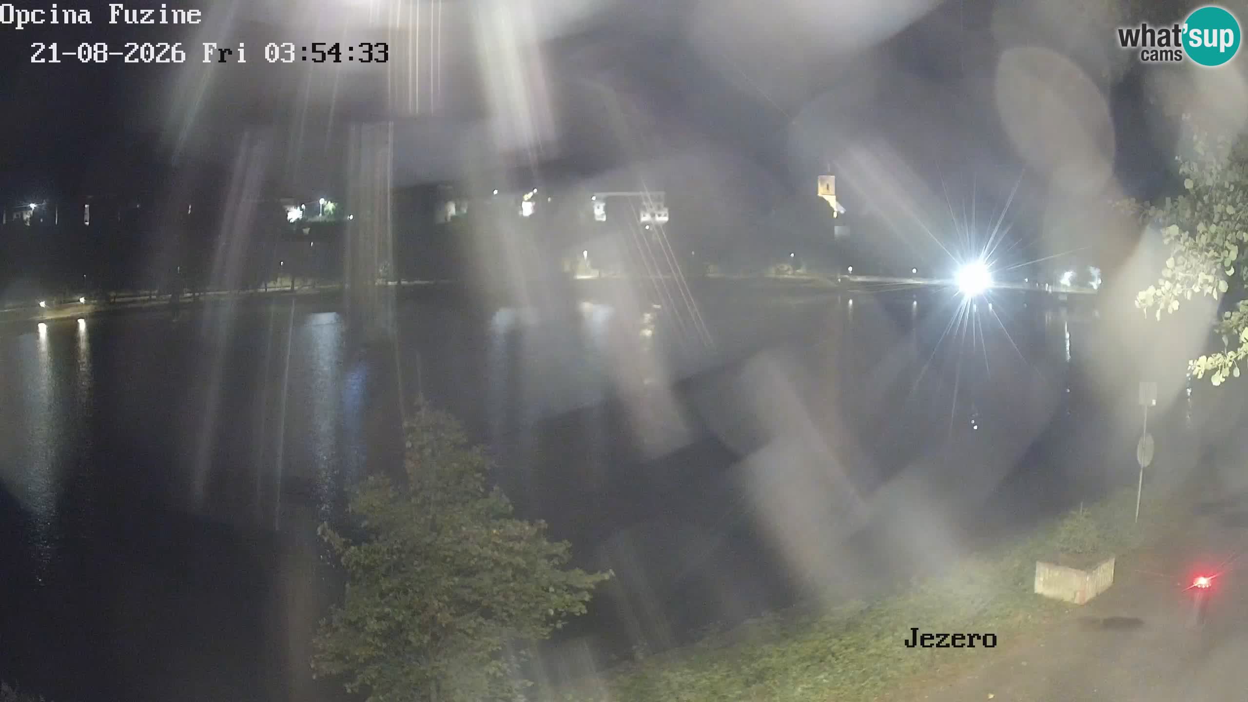 Lago Bajer livecam Bajersko Jezero Fužine